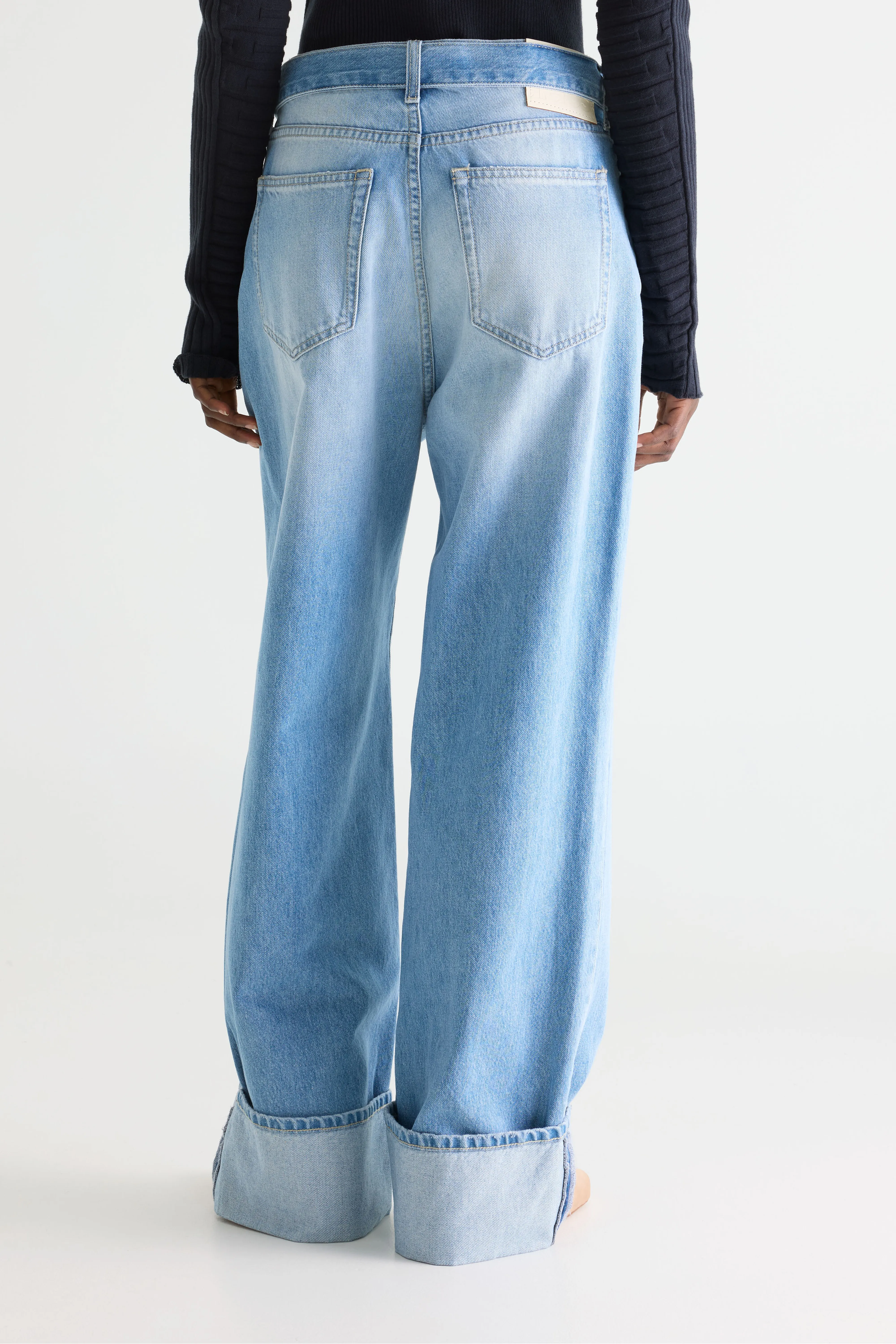 Denim N. 67 loose jeans (261 / W / USED LT BLUE) - Image 4