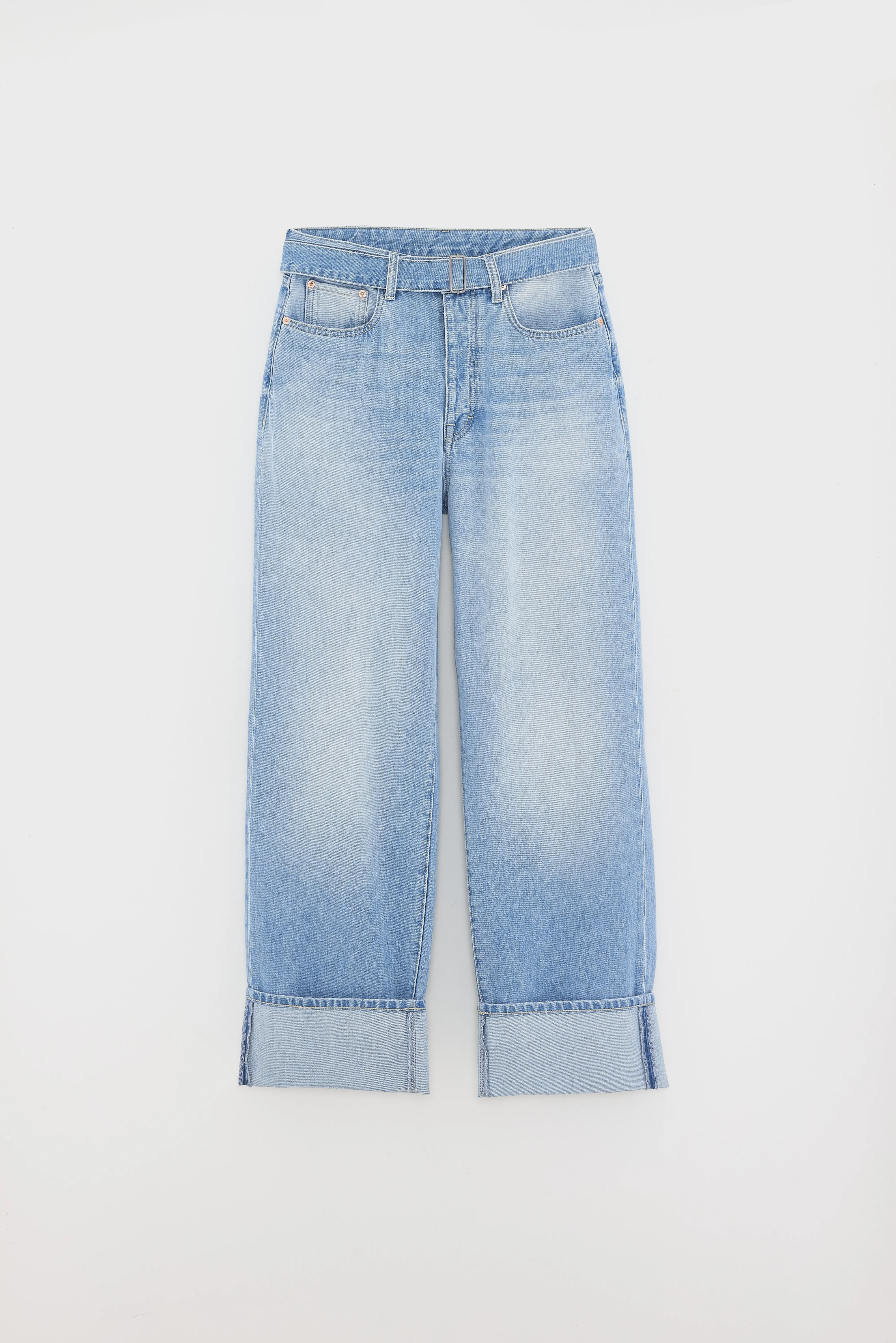 Denim N. 67 loose jeans (261 / W / USED LT BLUE) - Image 8