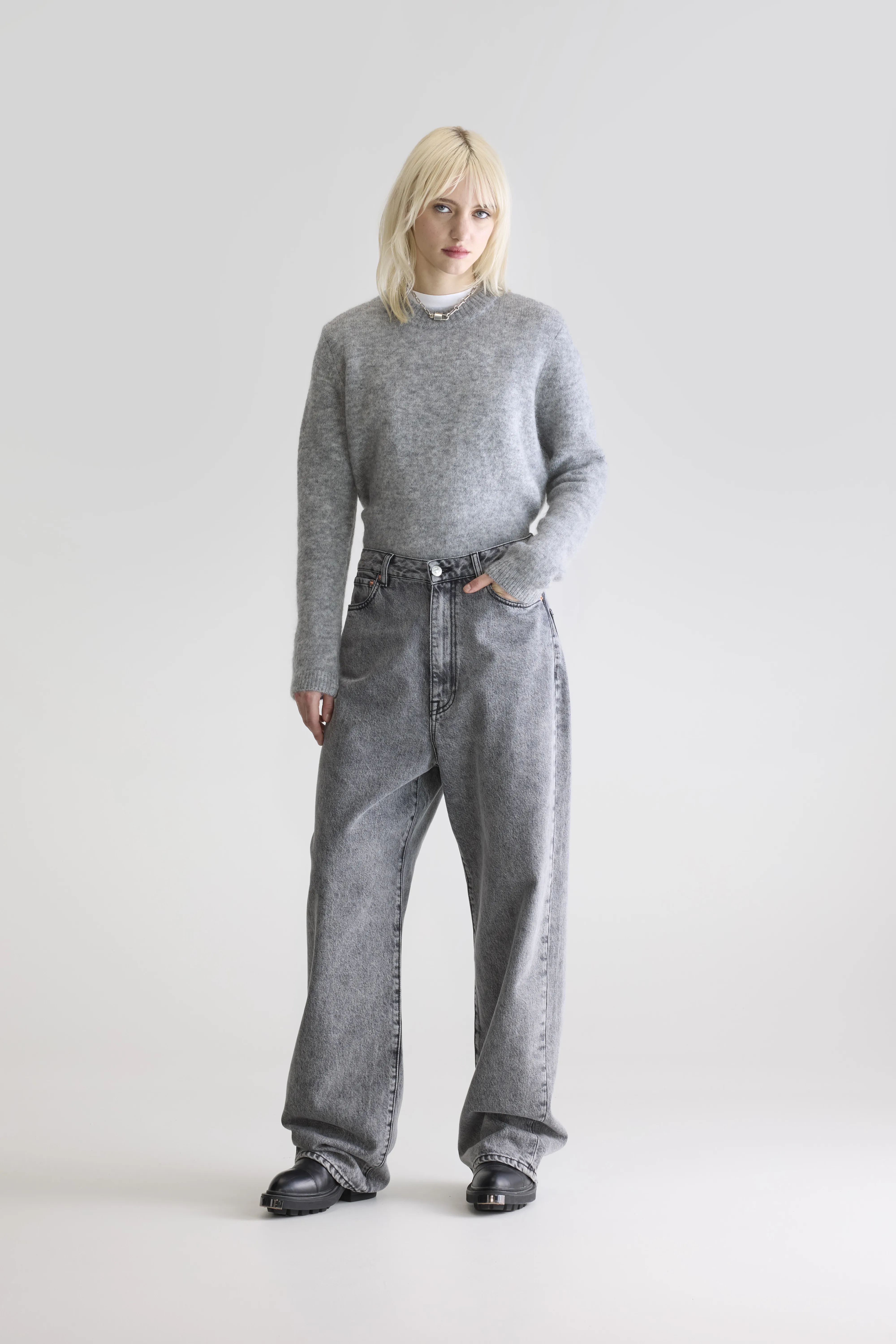 Denim N. 68 baggy jeans (252 / W / BLACK STONE) - Image 2