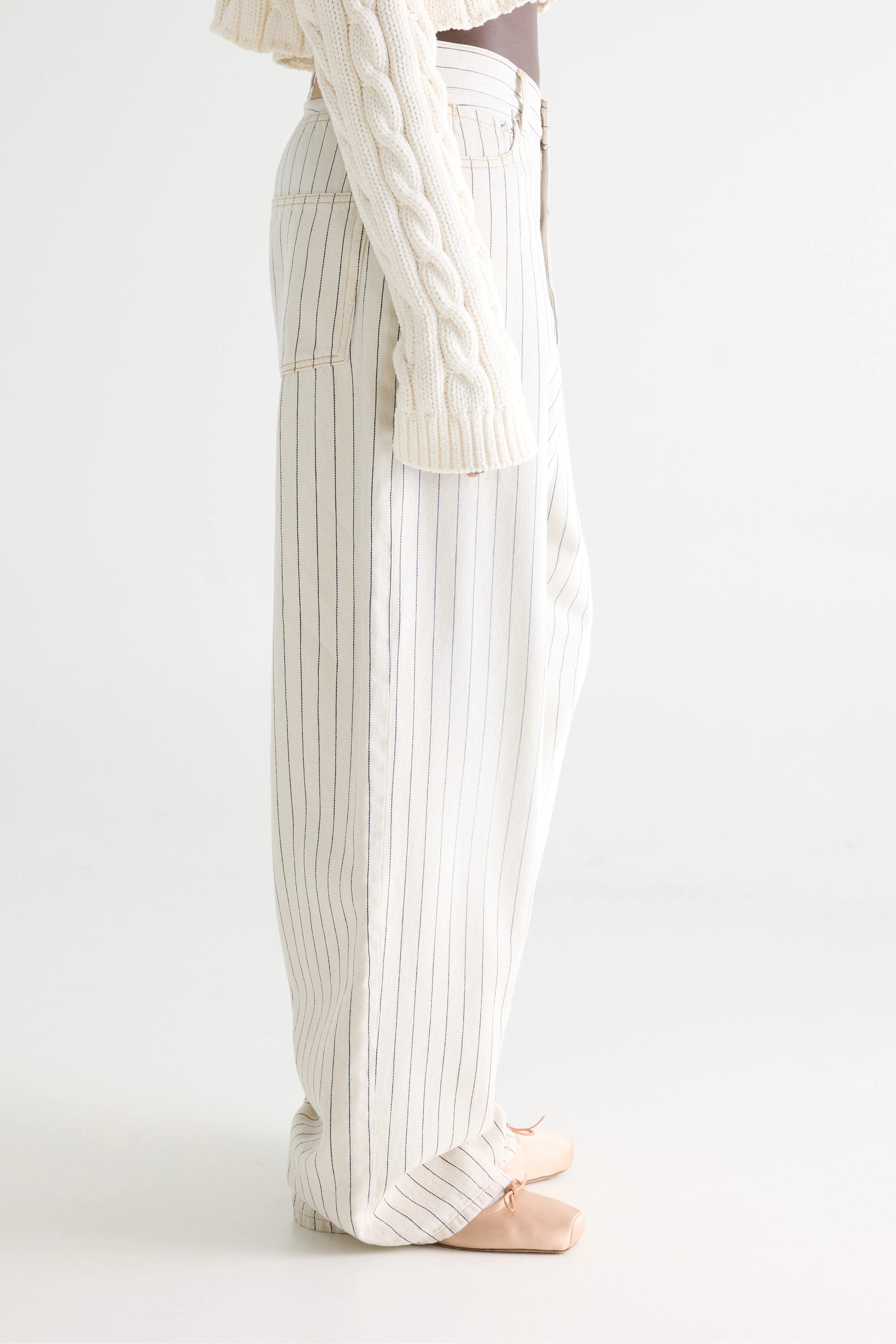 Denim N. 68 baggy jeans (261 / W / STRIPE A) - Image 5