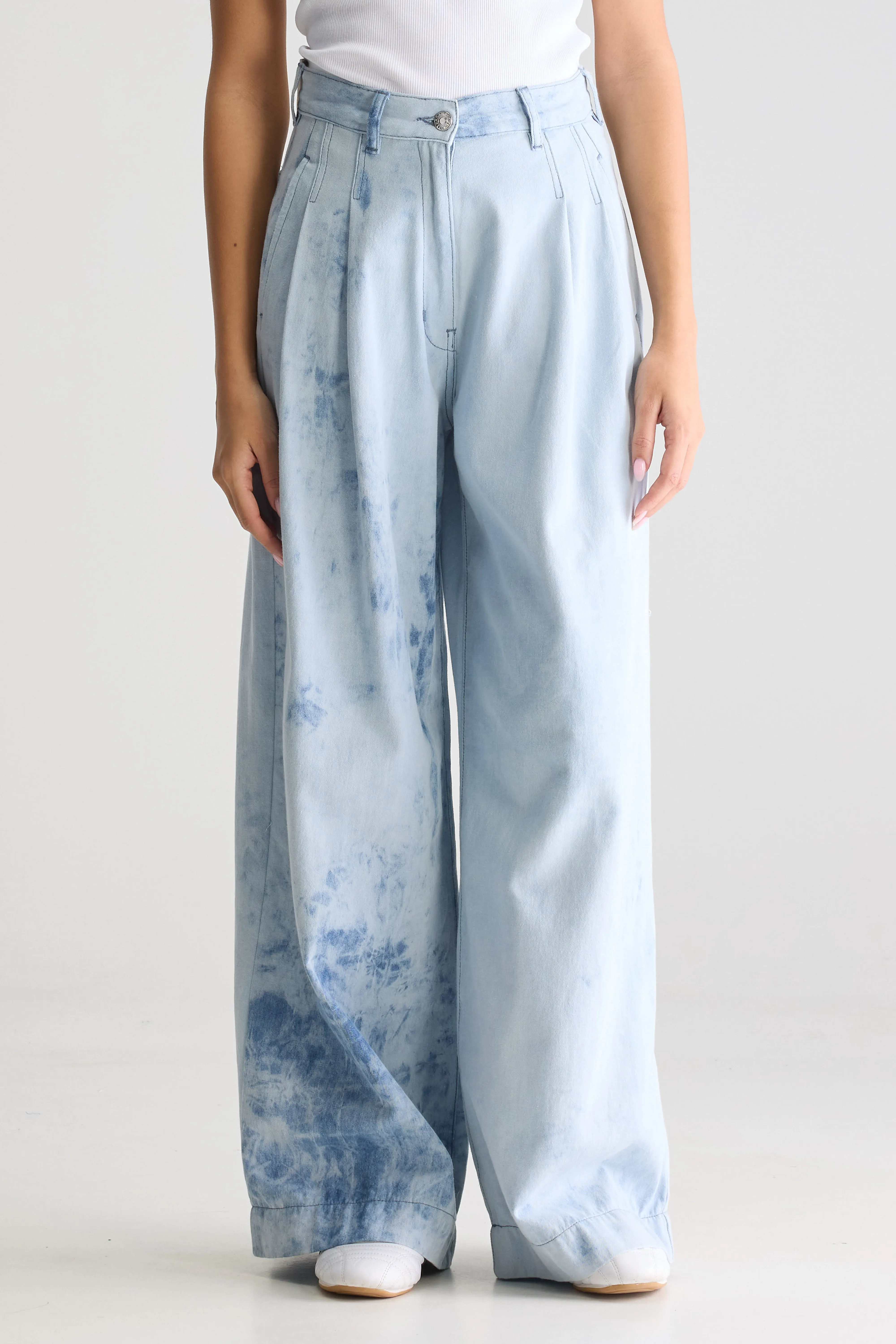 Denim N. 74 super-wide jeans (251 / W / SHADED BLUE) - Image 3