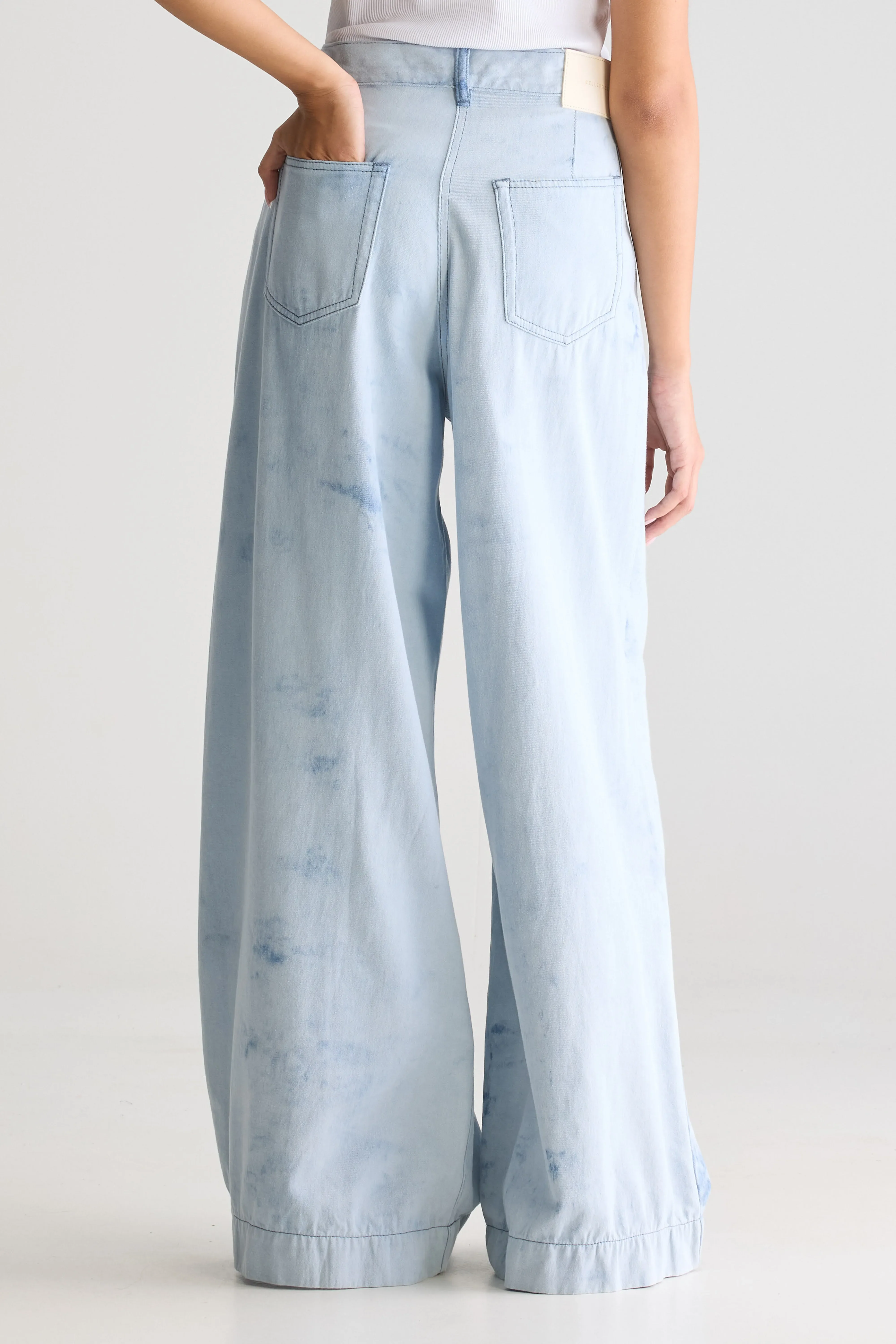 Denim N. 74 super-wide jeans (251 / W / SHADED BLUE) - Image 4