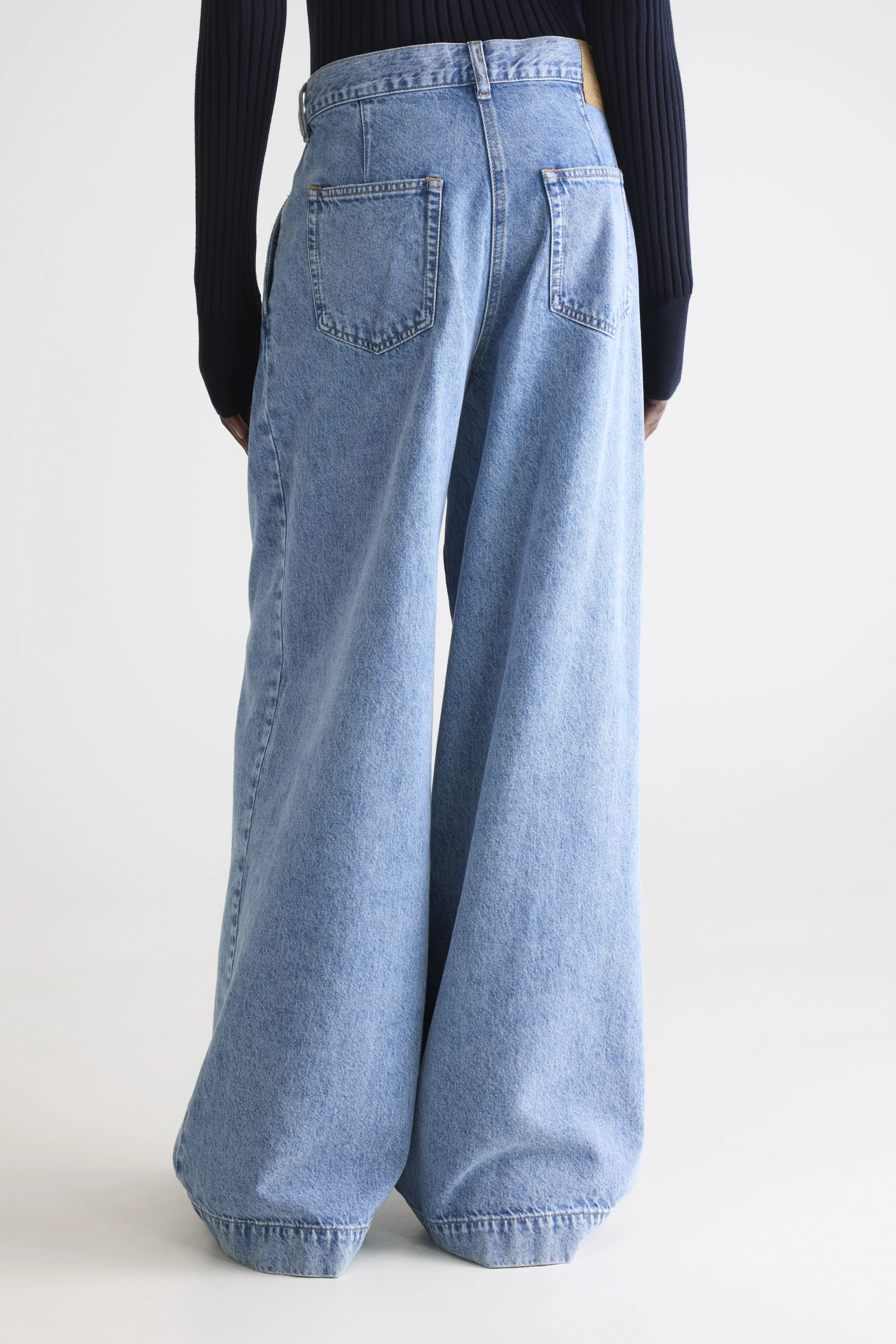 Denim N. 74 super-wide jeans (252 / W / STONE BLUE) - Image 4