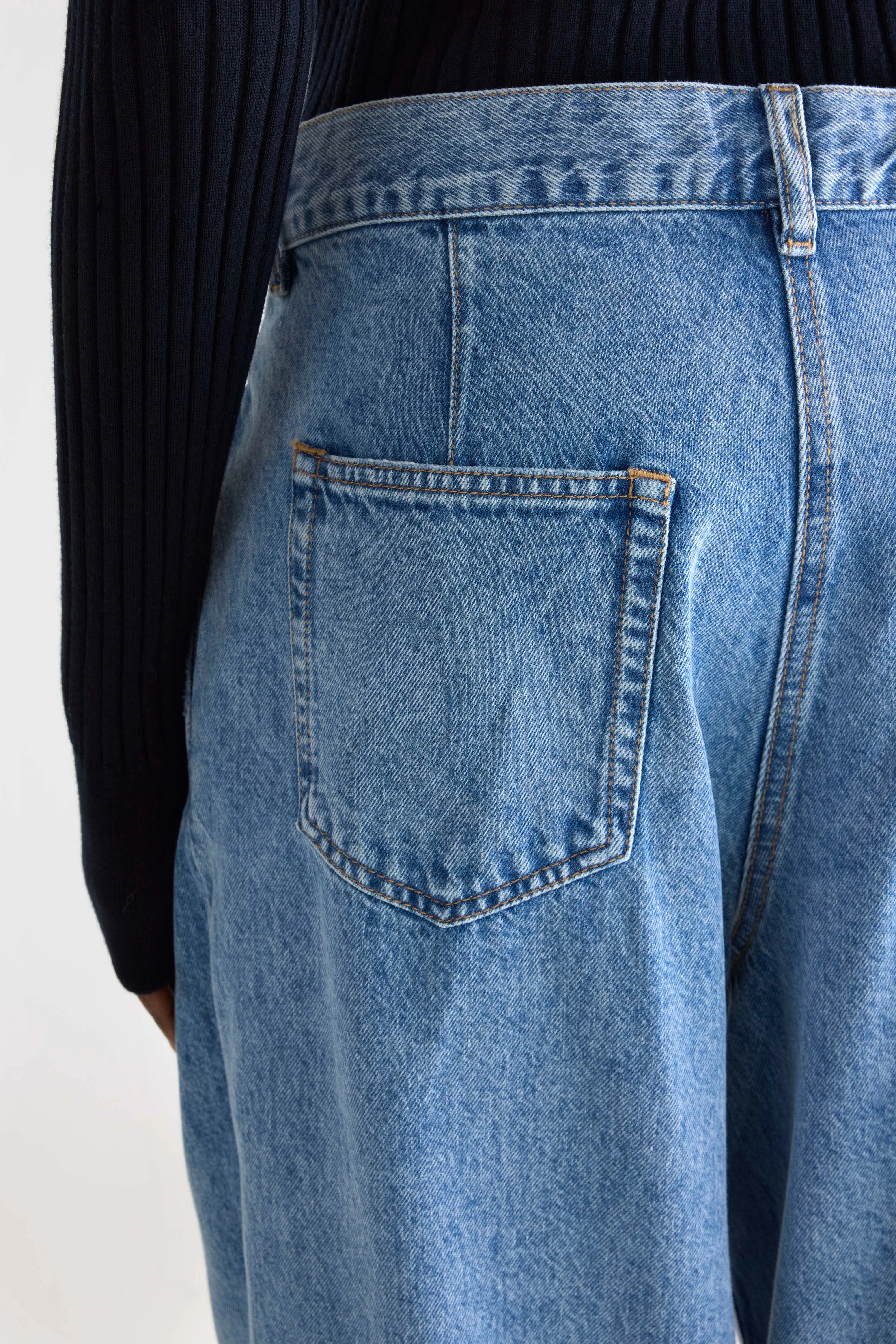Denim N. 74 super-wide jeans (252 / W / STONE BLUE) - Image 7