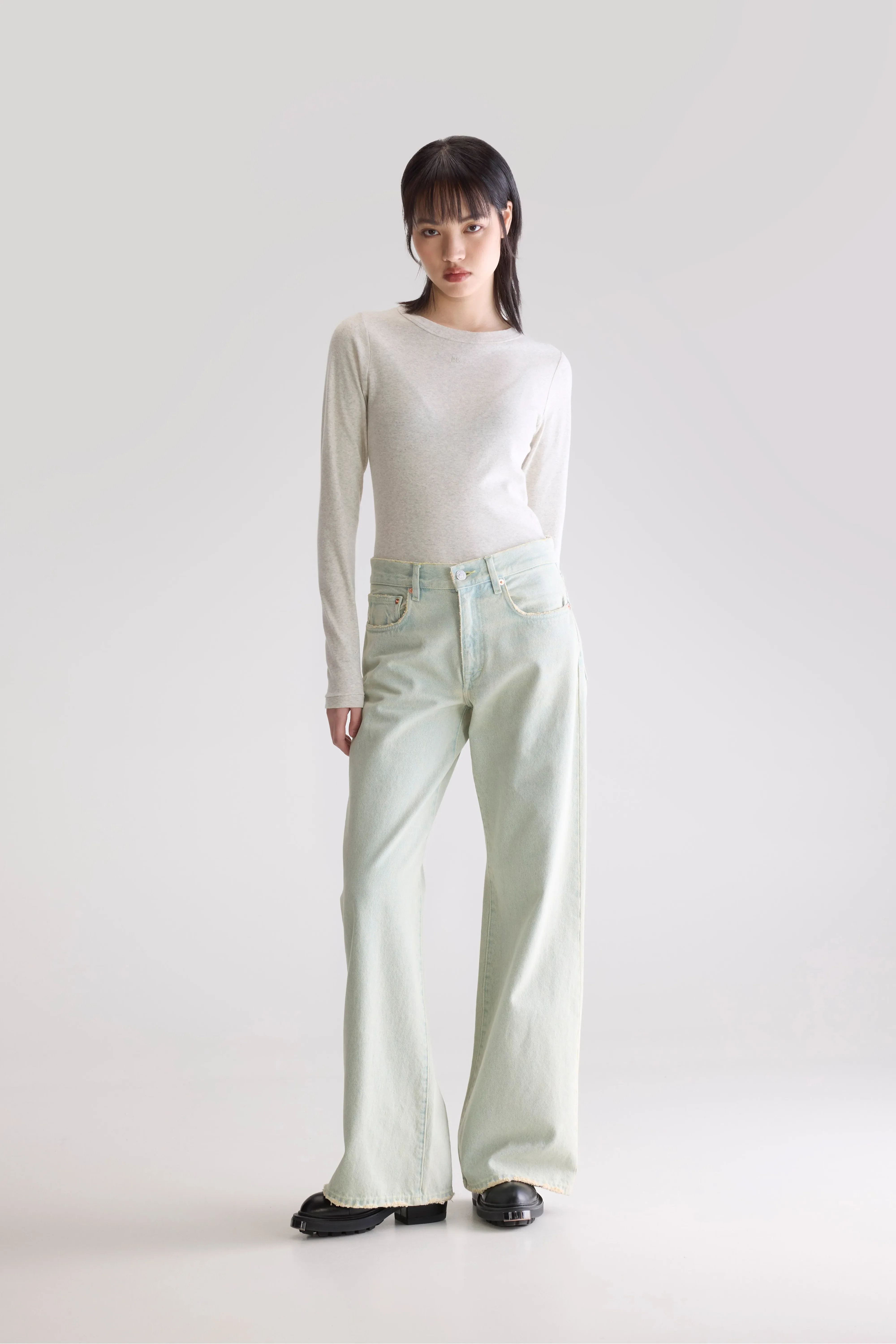 Denim N. 97 wide jeans (252 / W / DUSTY BLEACH) - Image 2