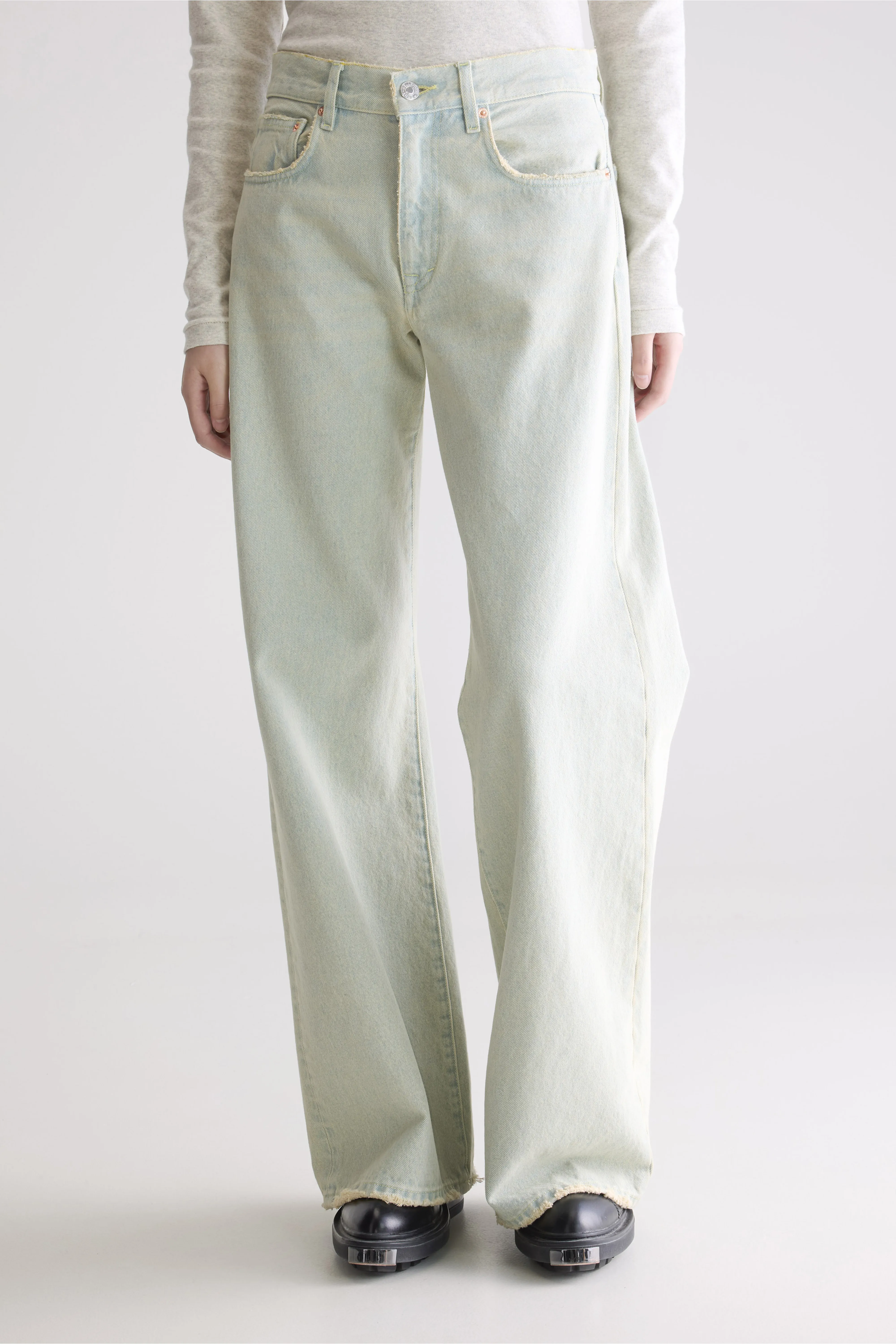 Denim N. 97 wide jeans (252 / W / DUSTY BLEACH) - Image 3