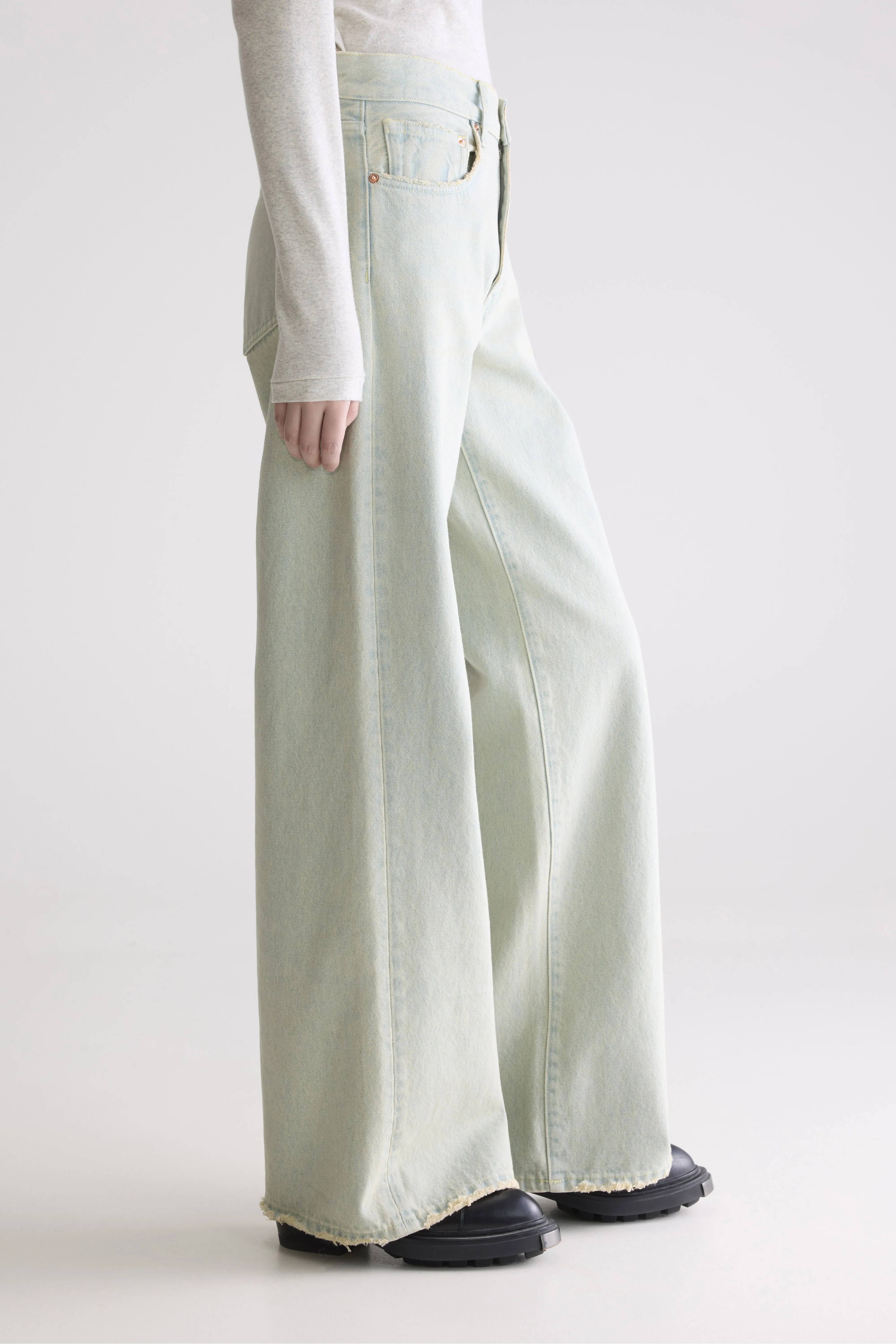 Denim N. 97 wide jeans (252 / W / DUSTY BLEACH) - Image 5