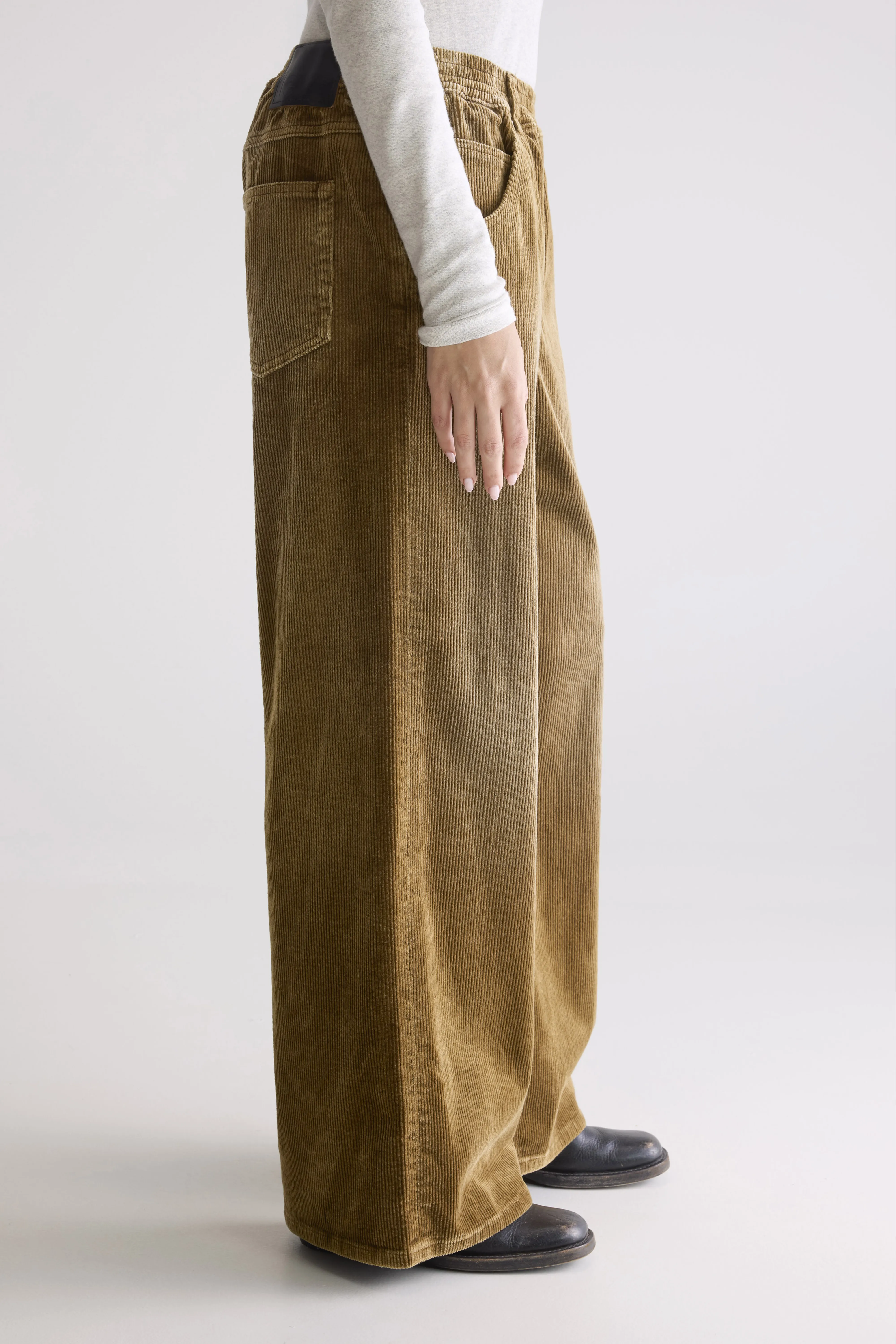 Galina wide trousers (252 / W / SOIL) - Image 5