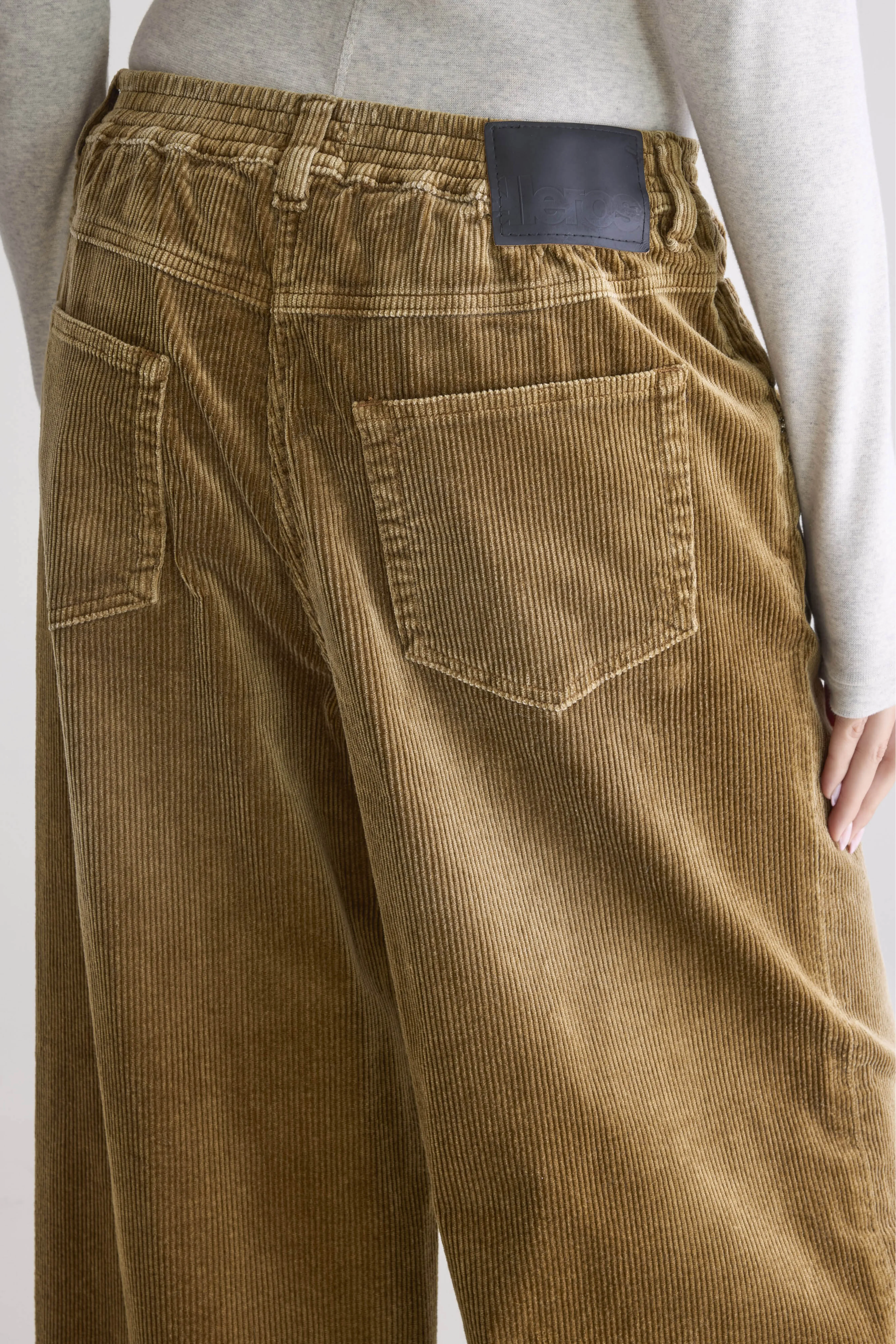 Galina wide trousers (252 / W / SOIL) - Image 7