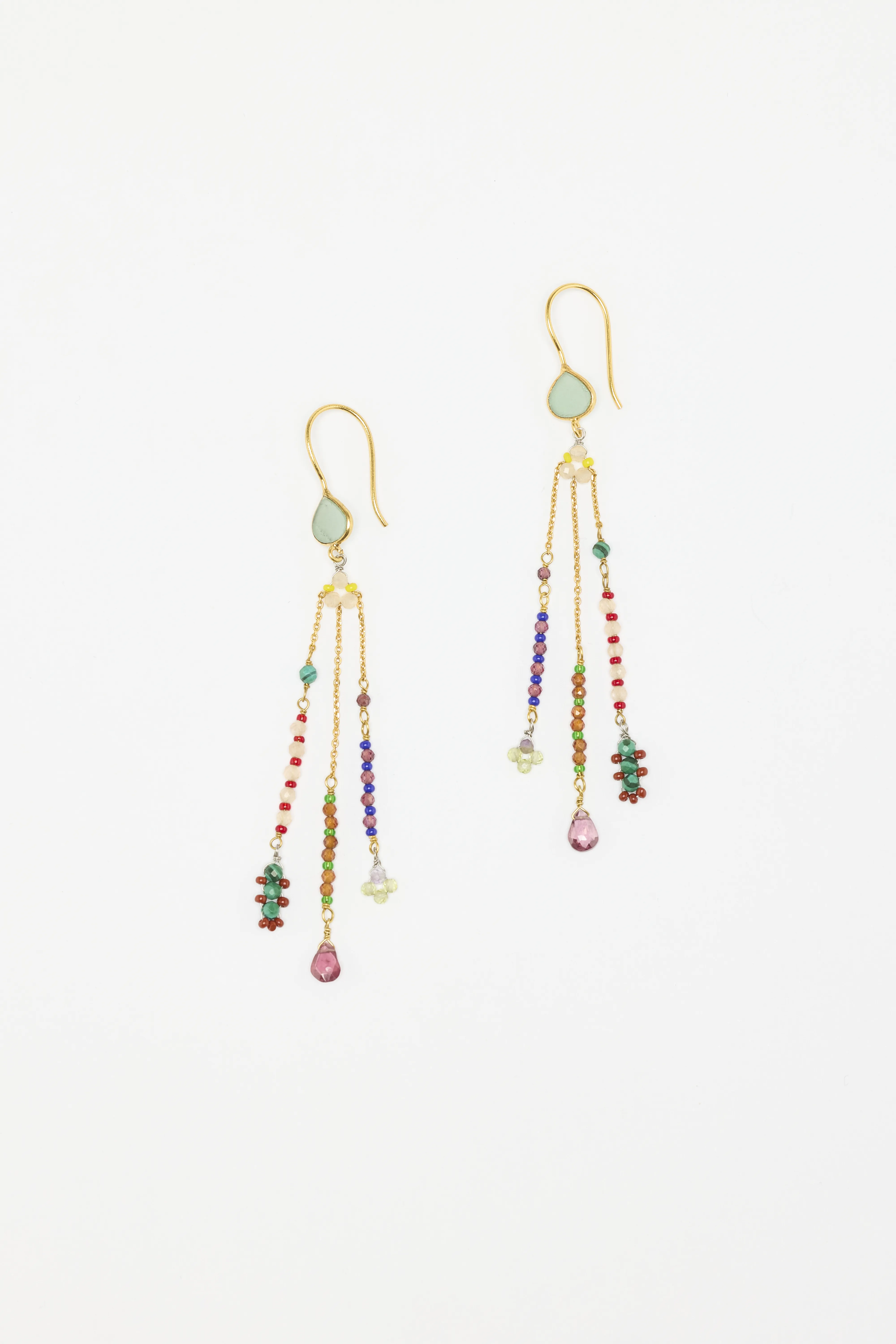 N°A10 Earrings (252 / W / MULTICOLOR) - Image 2
