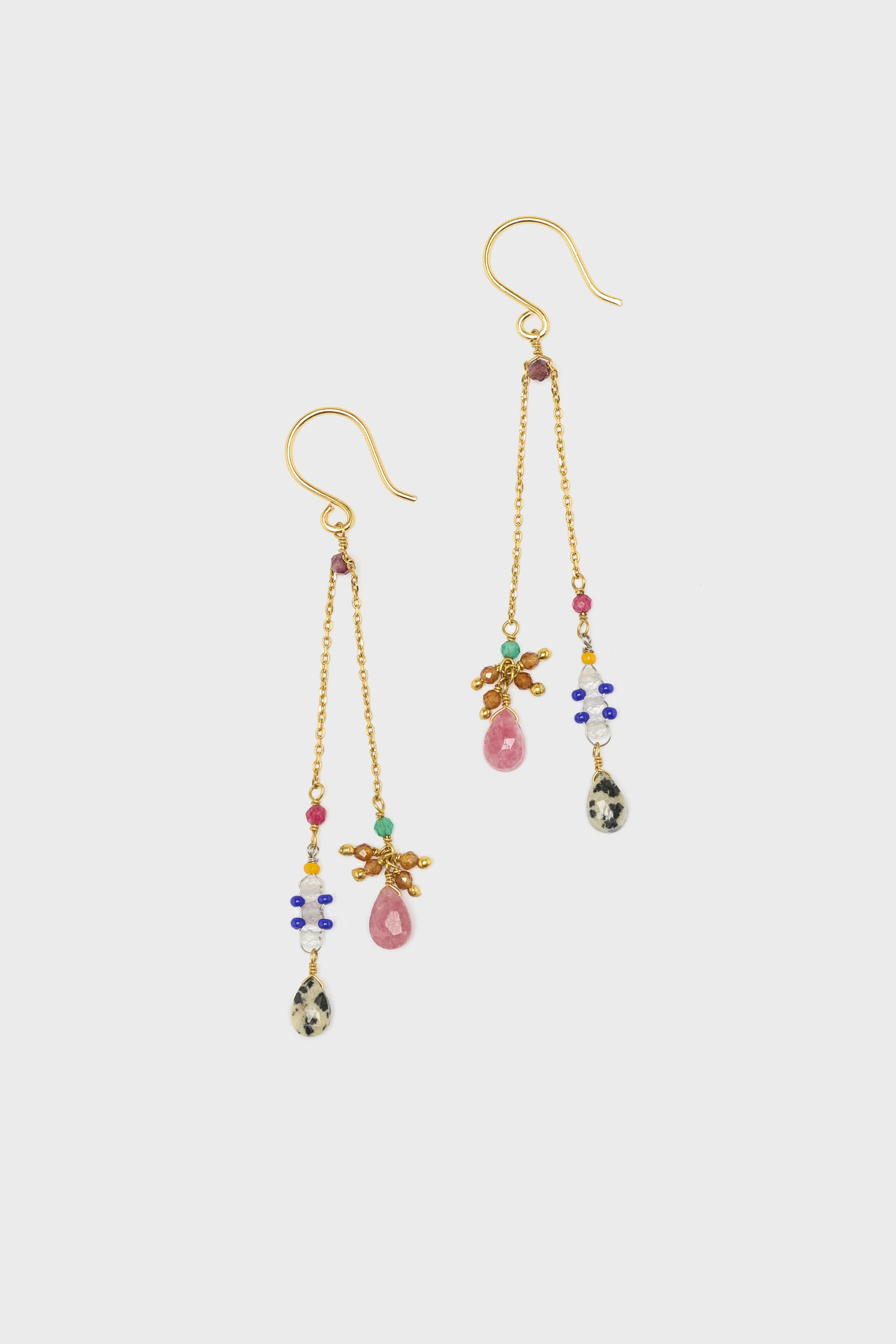 N°A12 Earrings  (252 / W / MULTICOLOR) - Image 2