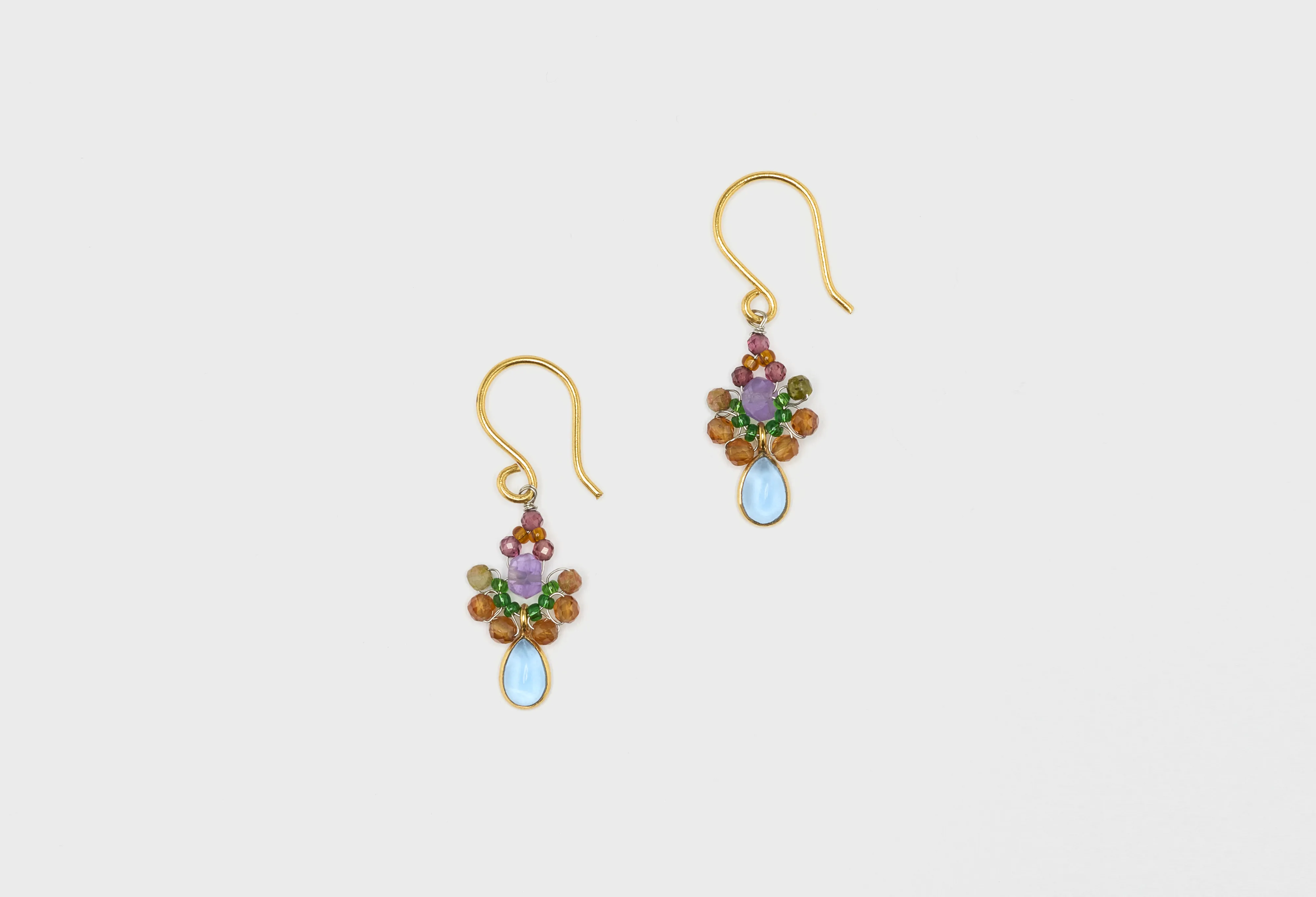 N° A39 Earrings (252 / W / MULTICOLOR)