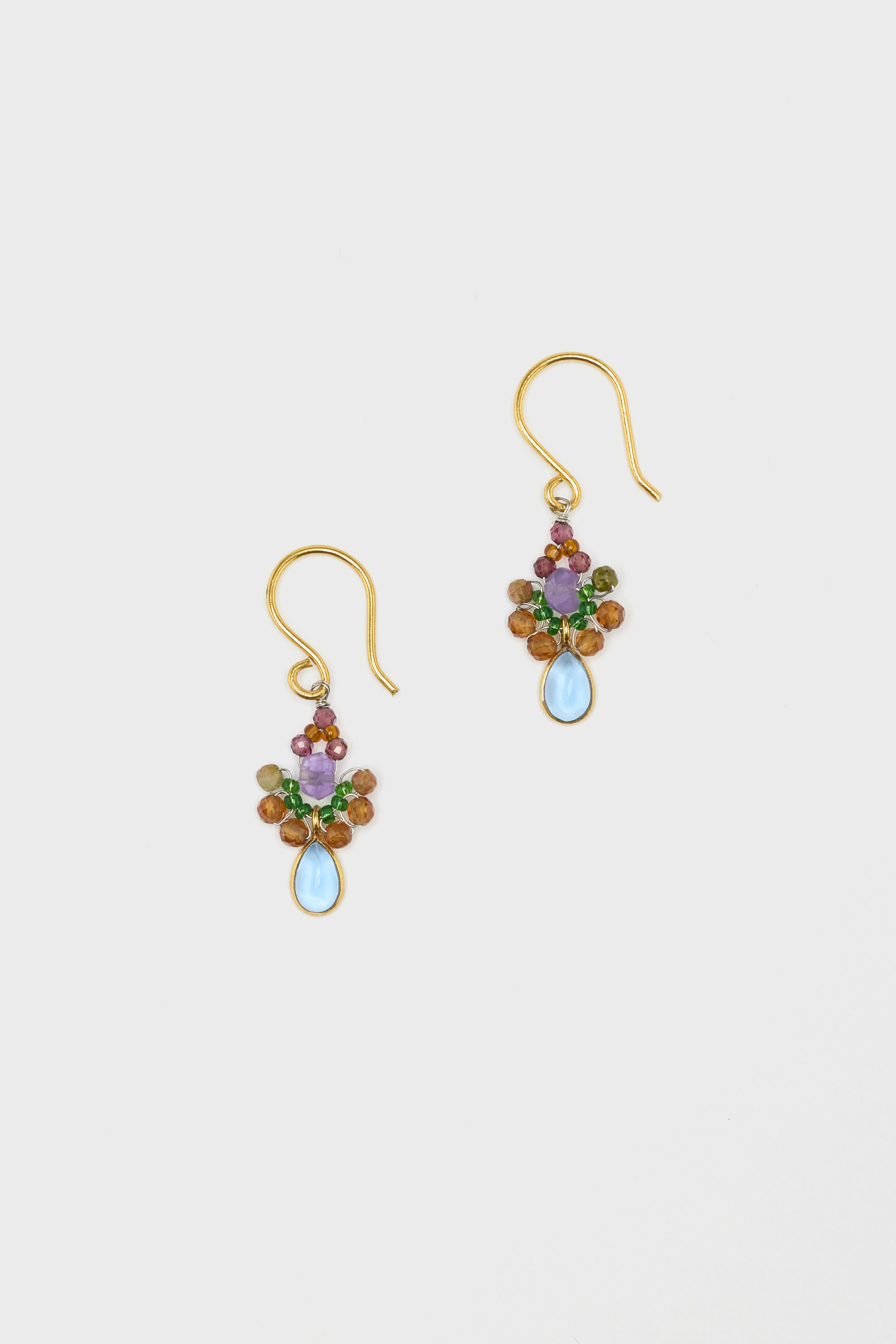 N° A39 Earrings (252 / W / MULTICOLOR) - Image 2