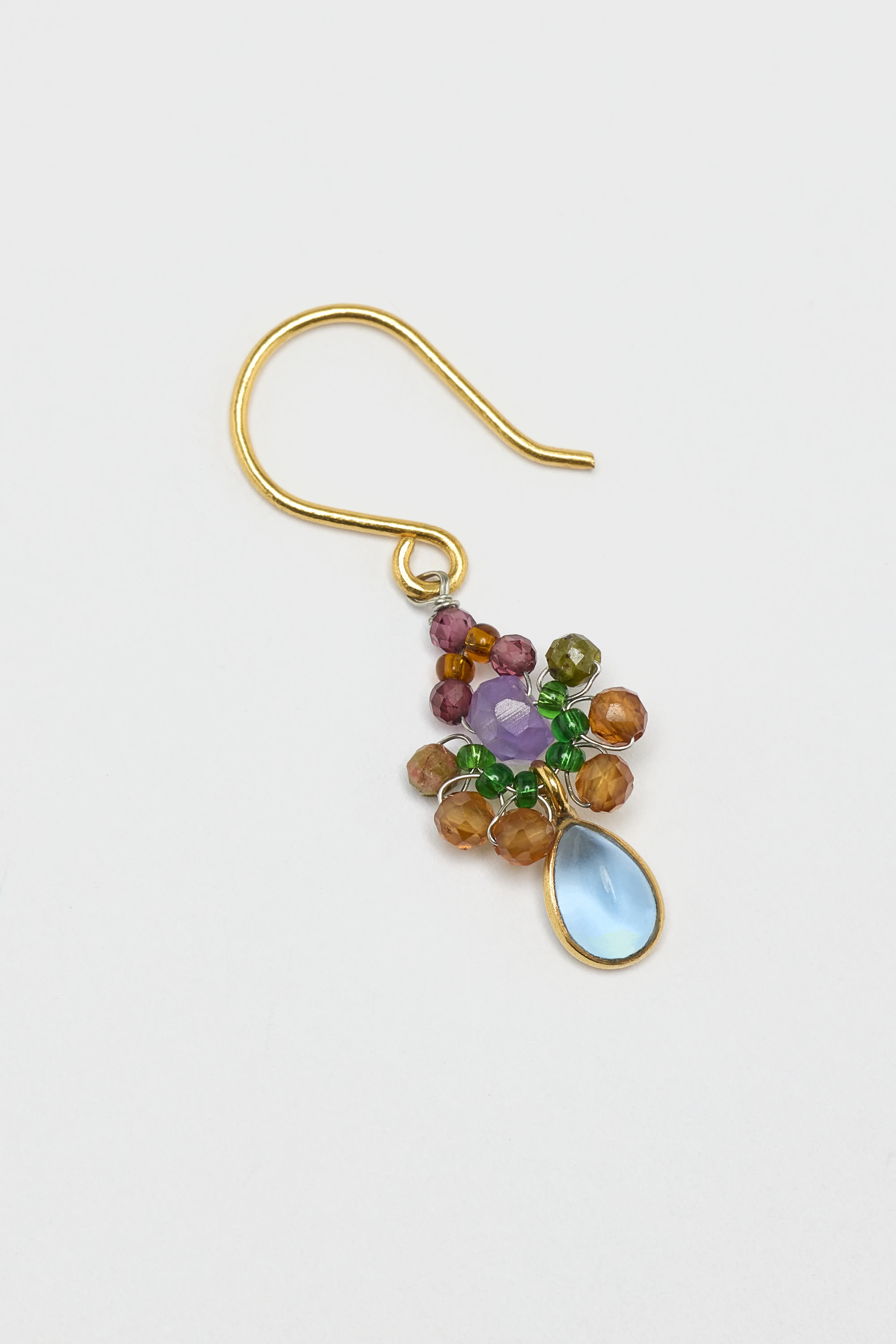 N° A39 Earrings (252 / W / MULTICOLOR) - Image 3