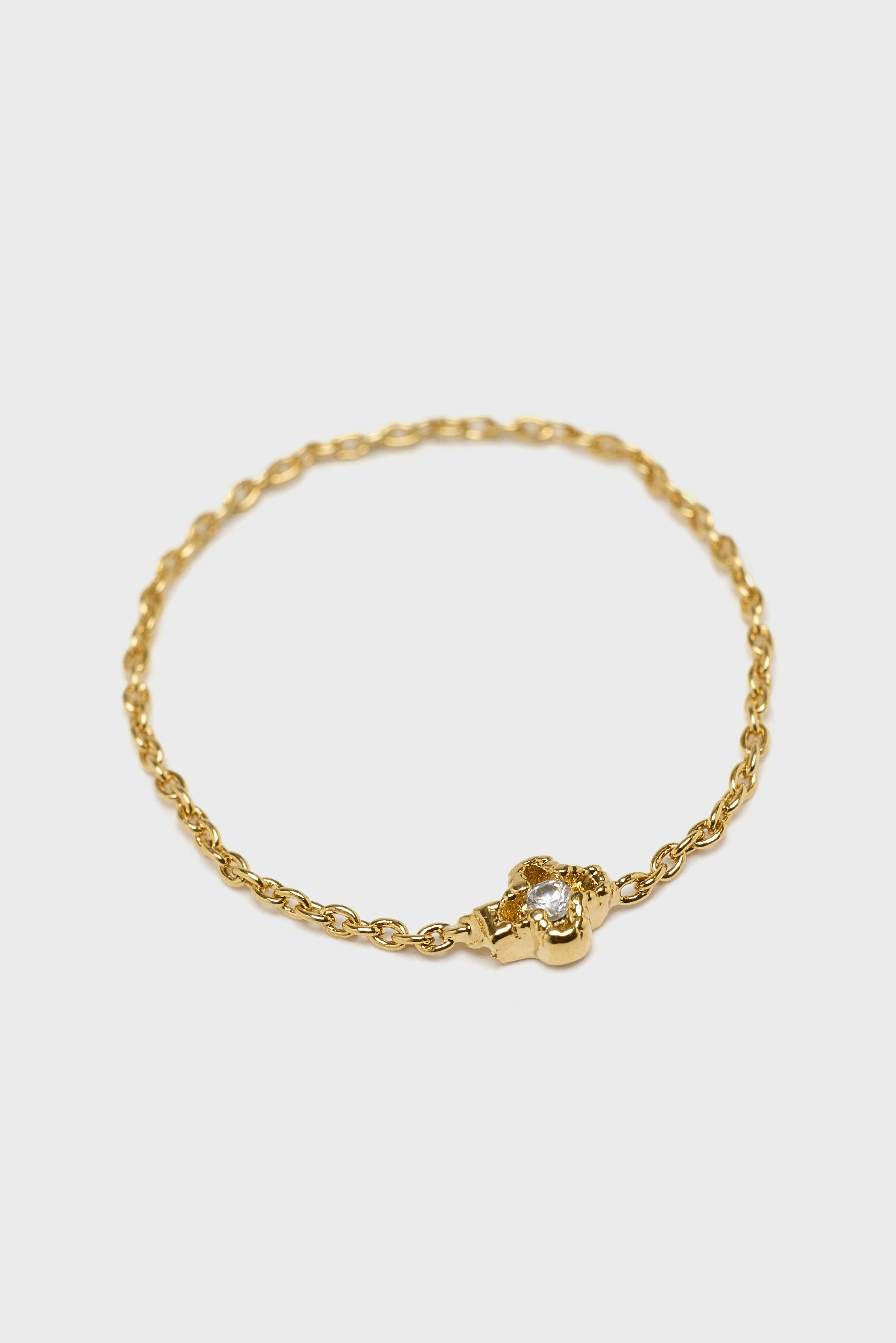 Gabrielle Chain Ring  (251 / W / GOLD) - Image 3