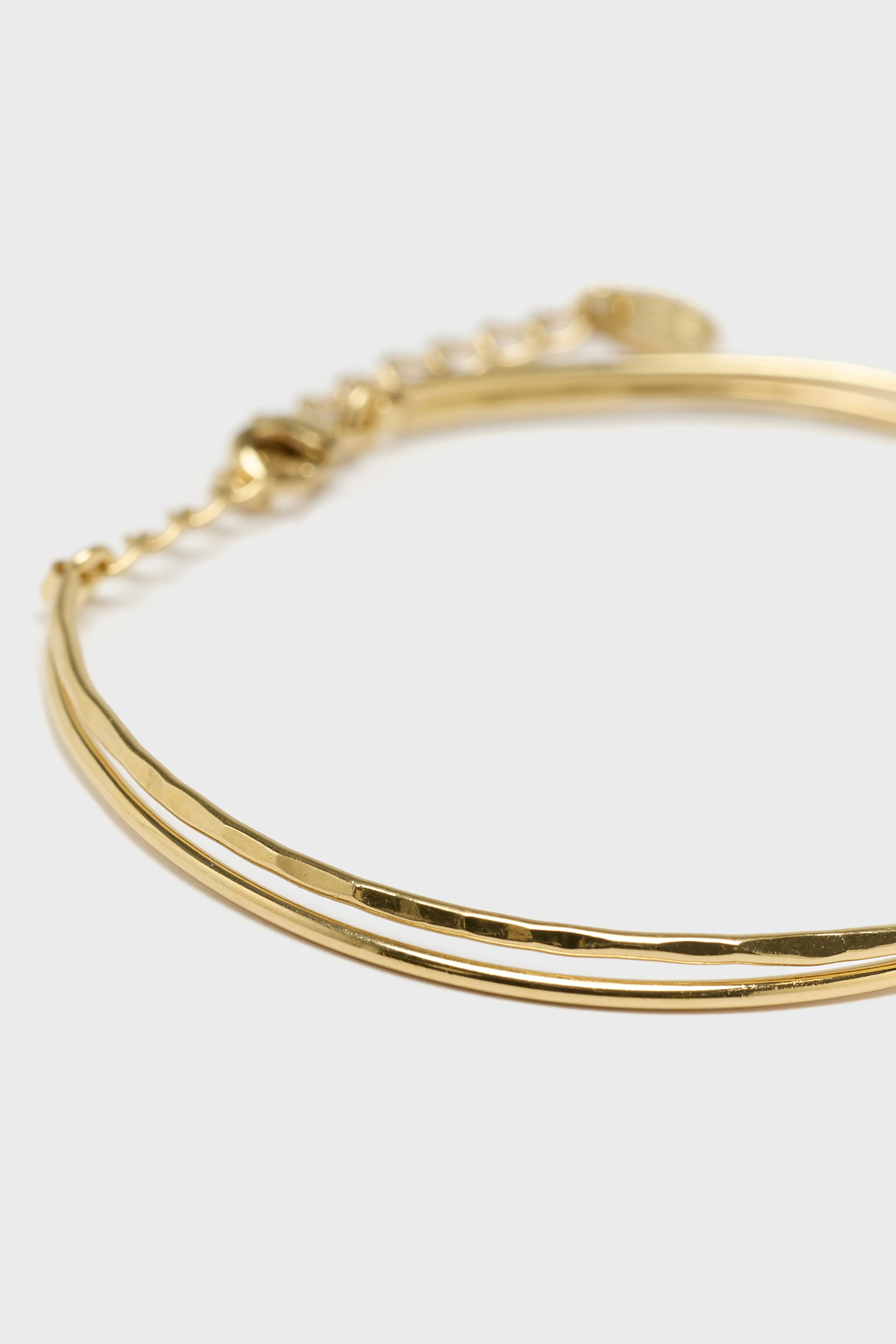 Nomades Bangle Bracelet  (251 / W / GOLD) - Image 3