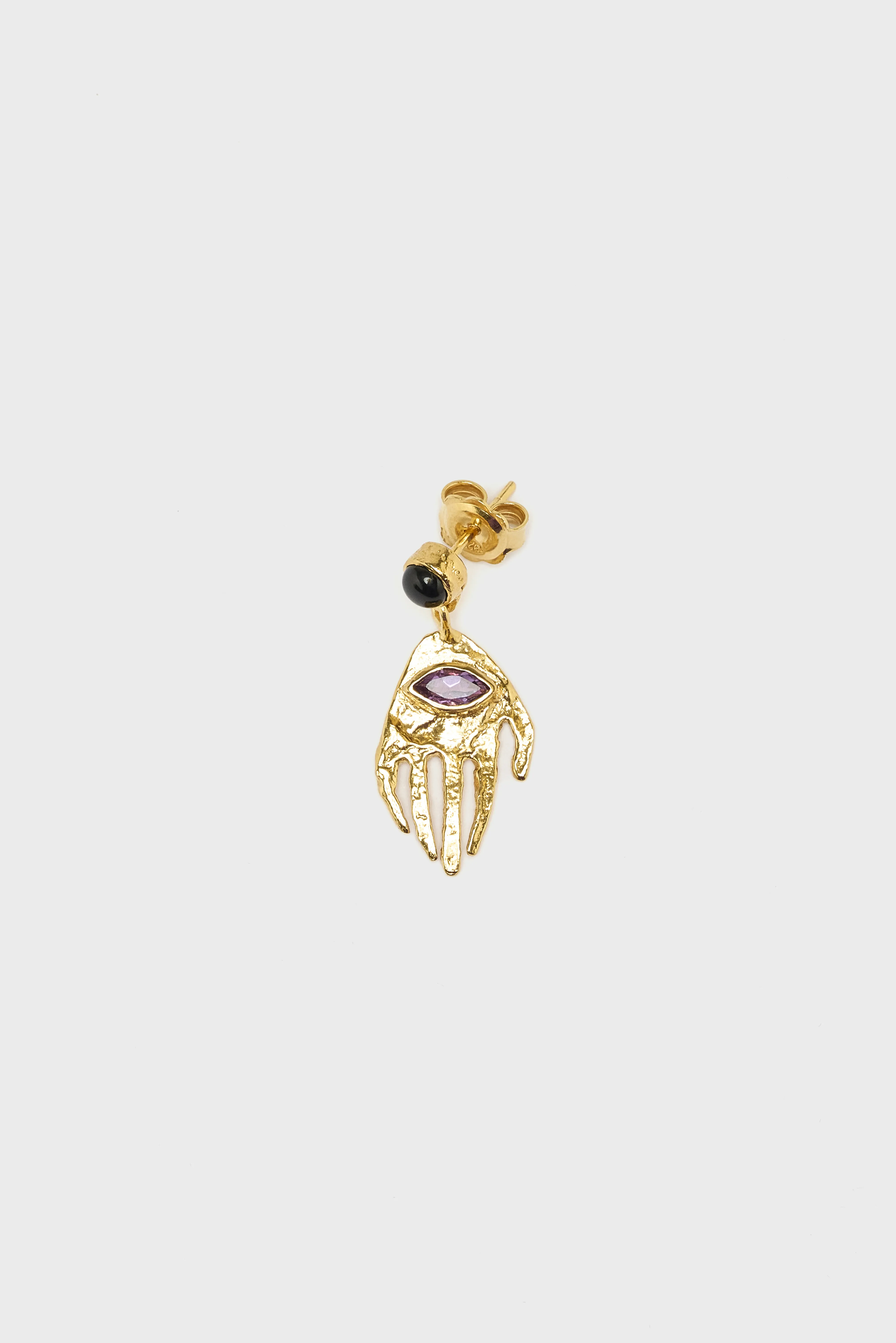 Mina Single Earring (252 / W / GOLD) - Image 2