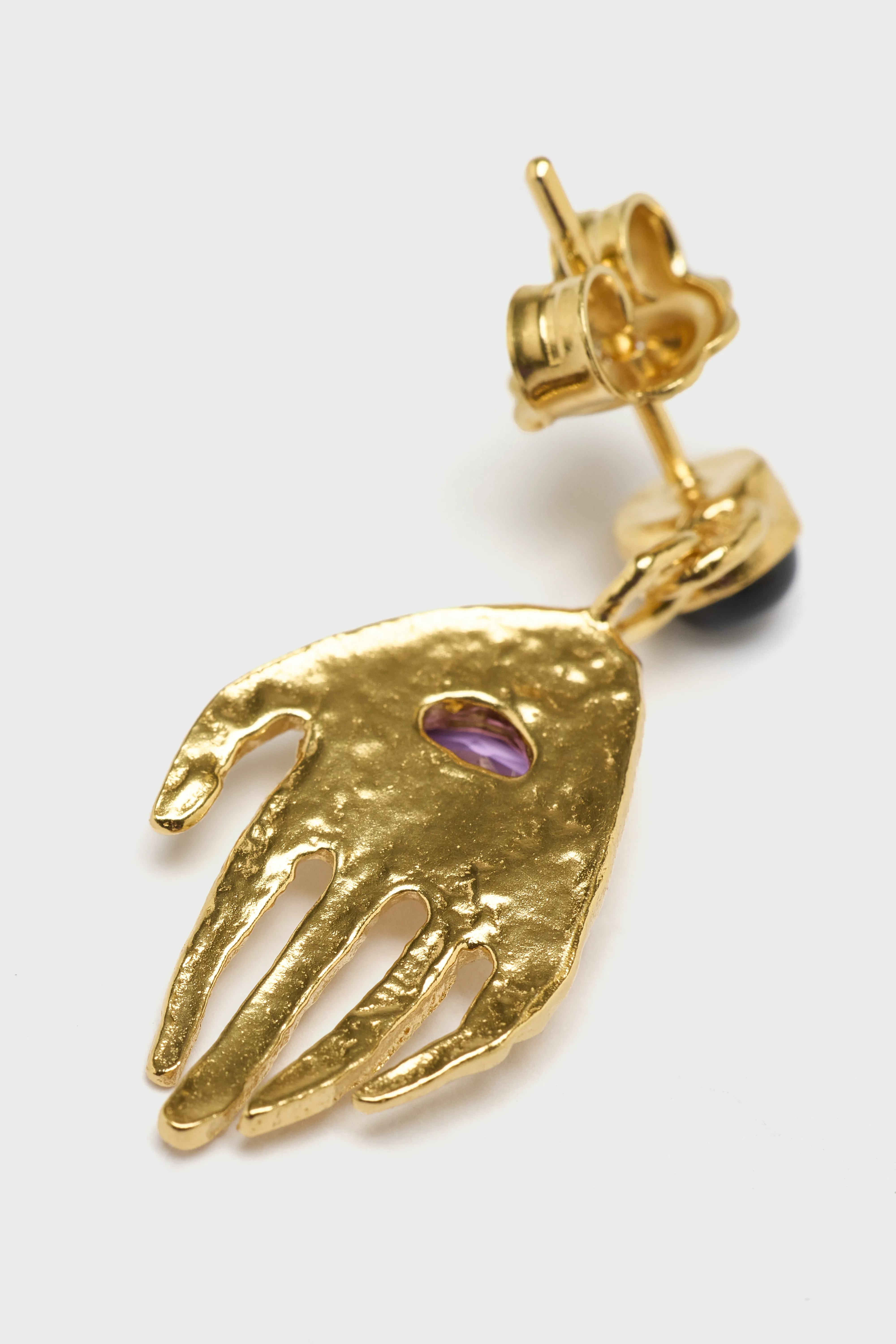 Mina Single Earring (252 / W / GOLD) - Image 4