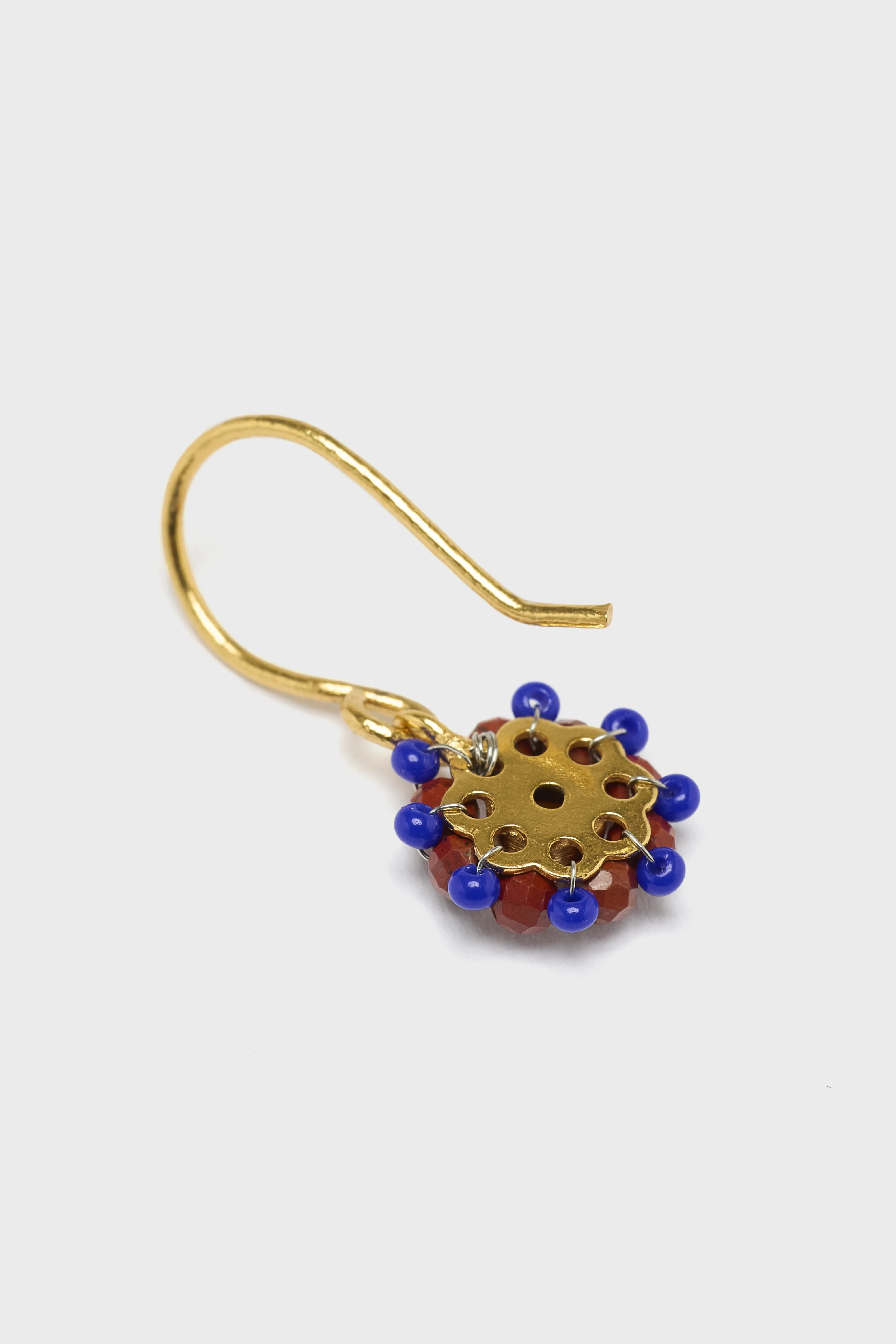 Asymmetric Flower Earrings (252 / W / MULTICOLOR) - Image 5