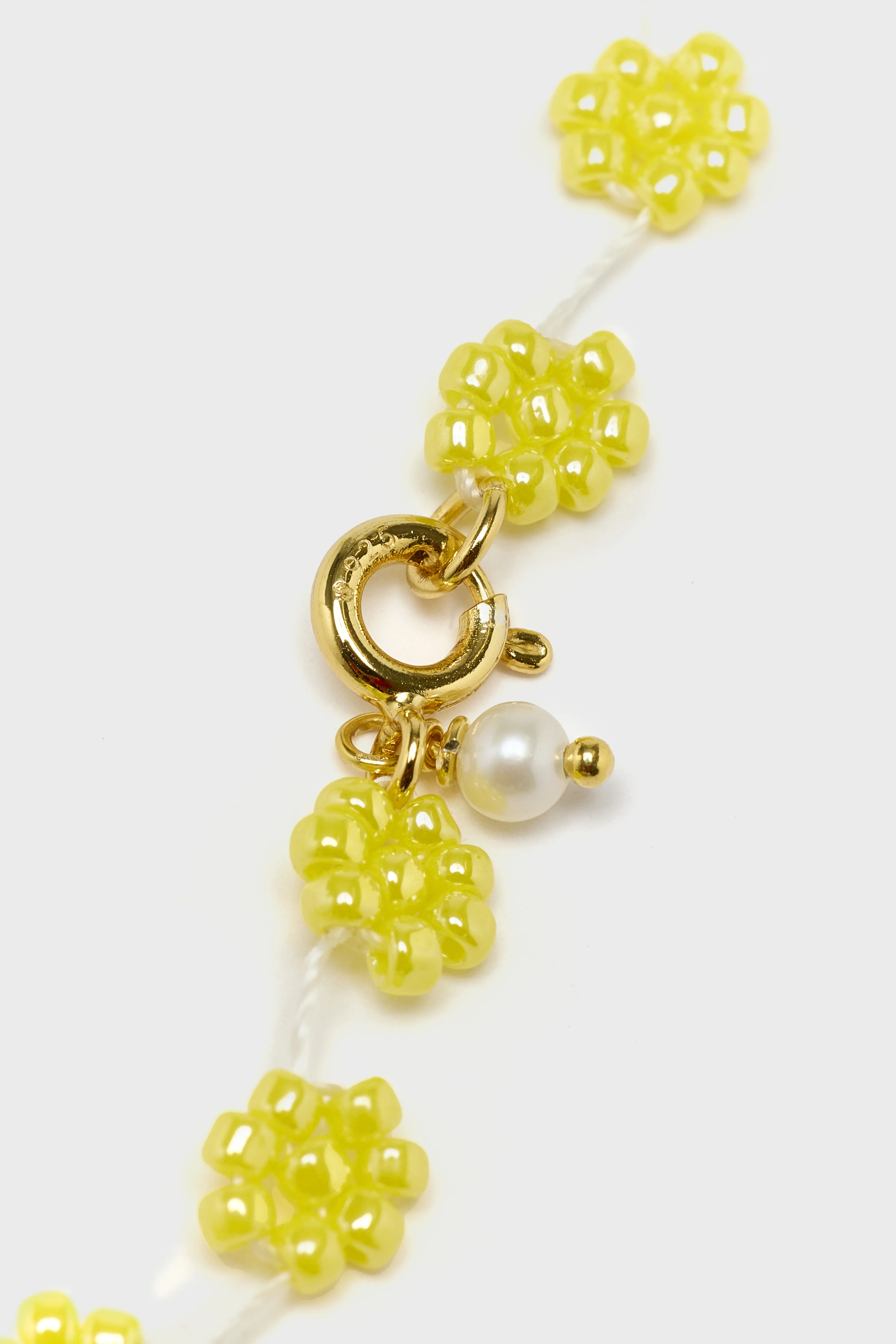 Fiori N° 38 Necklace  (251 / W / YELLOW) - Image 4