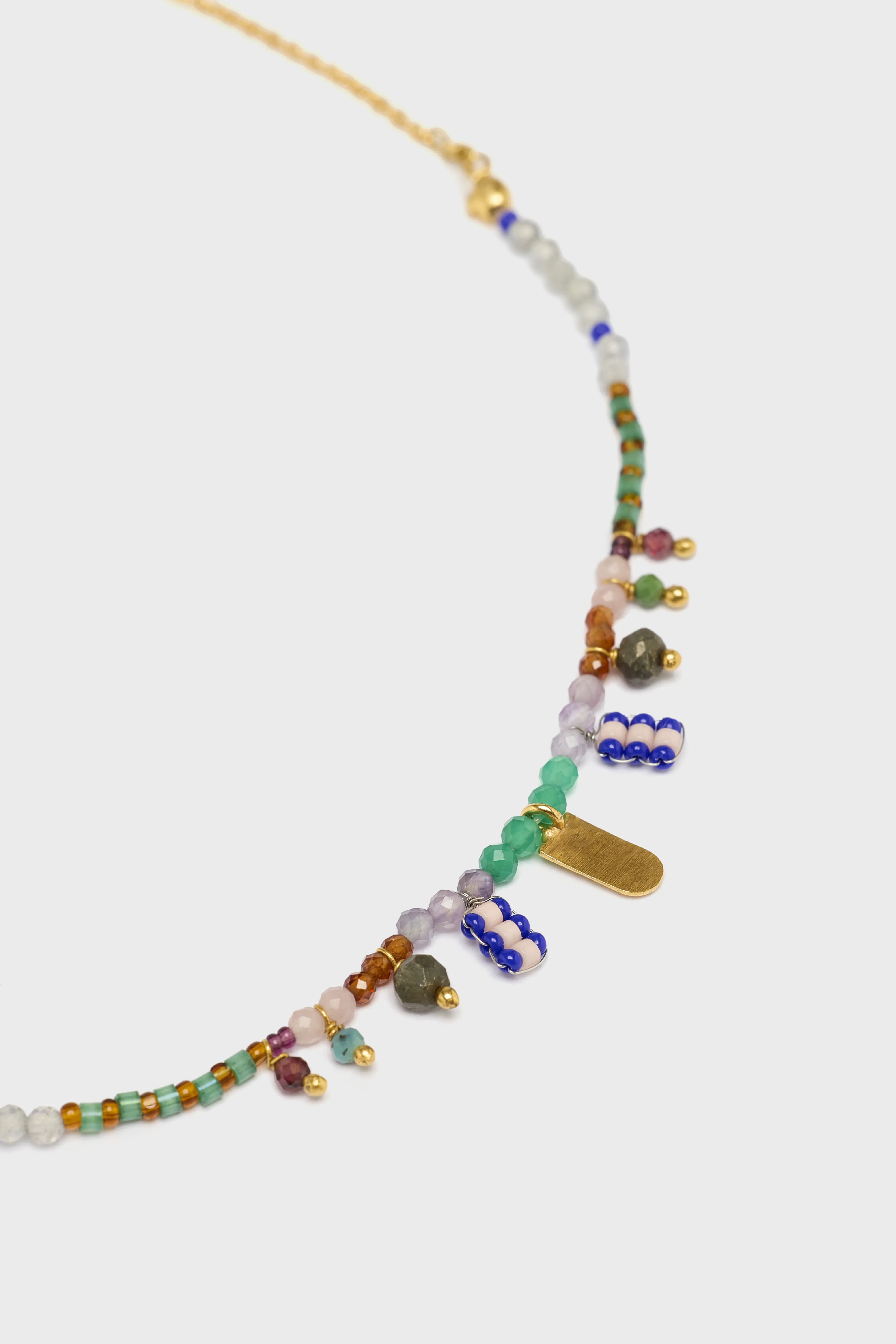 N° L87 Necklace  (252 / W / MULTICOLOR) - Image 3