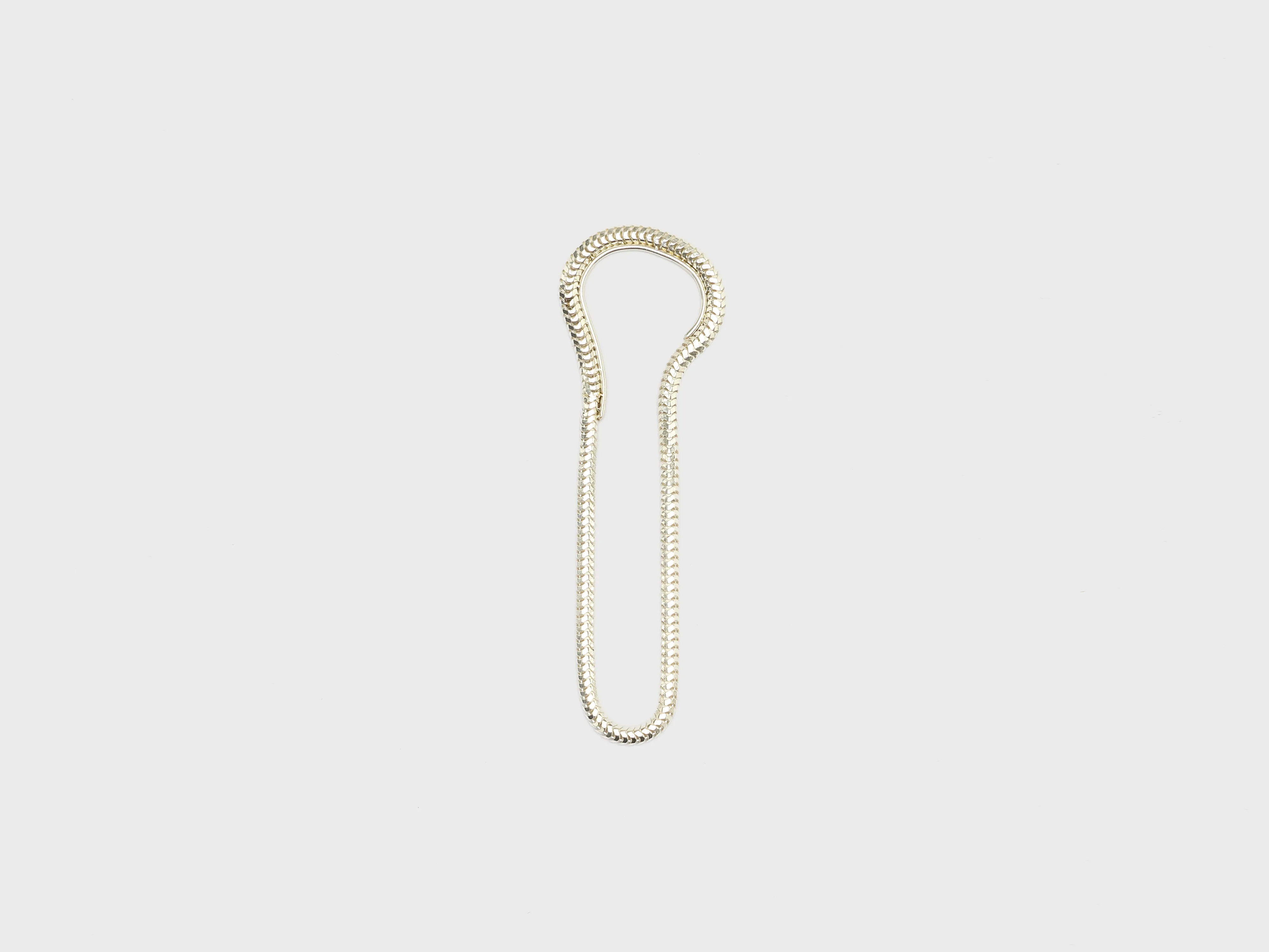 Lissom Circular Earcuff (252 / W / SILVER)