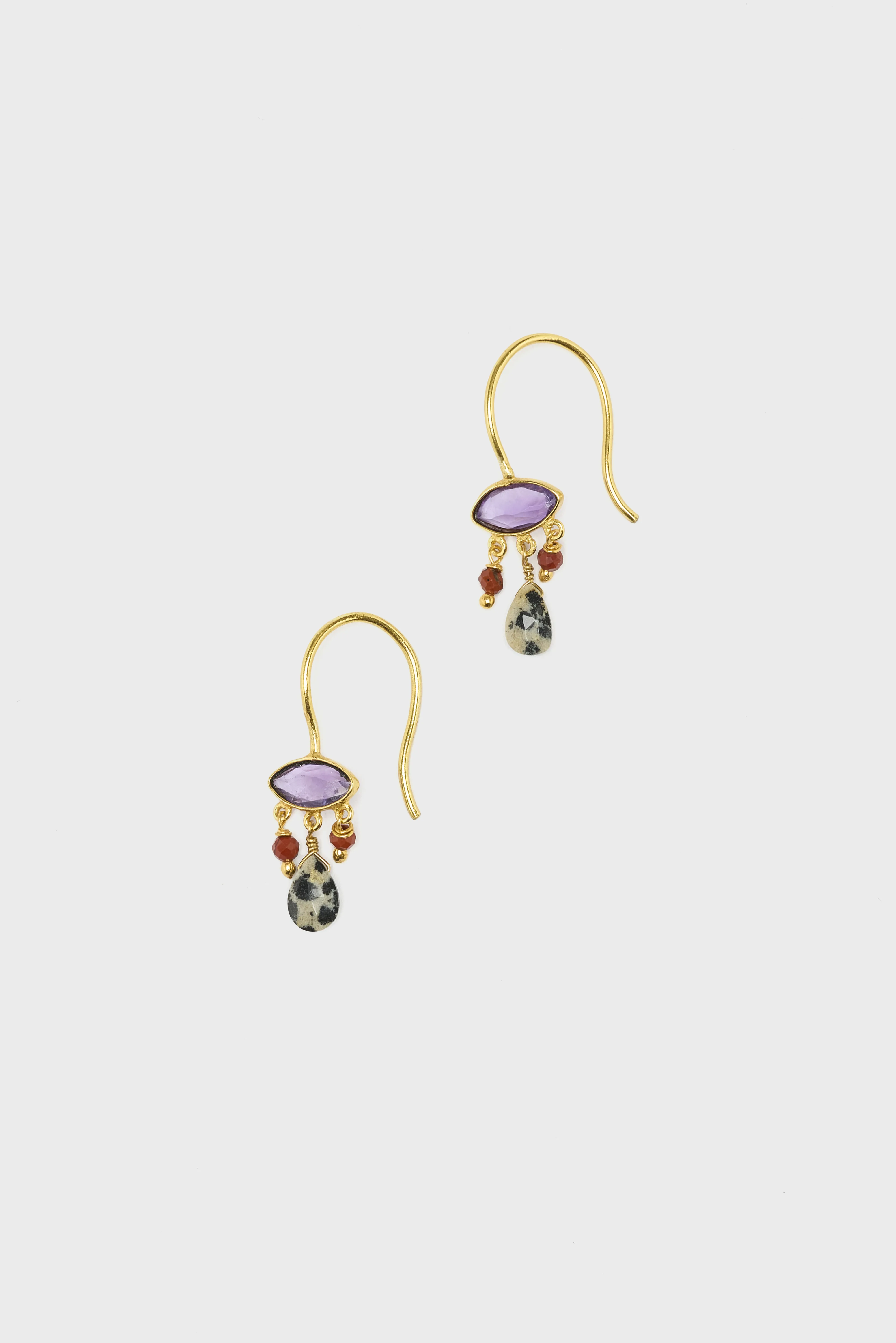 N° P56 Earrings (252 / W / MULTICOLOR) - Image 2