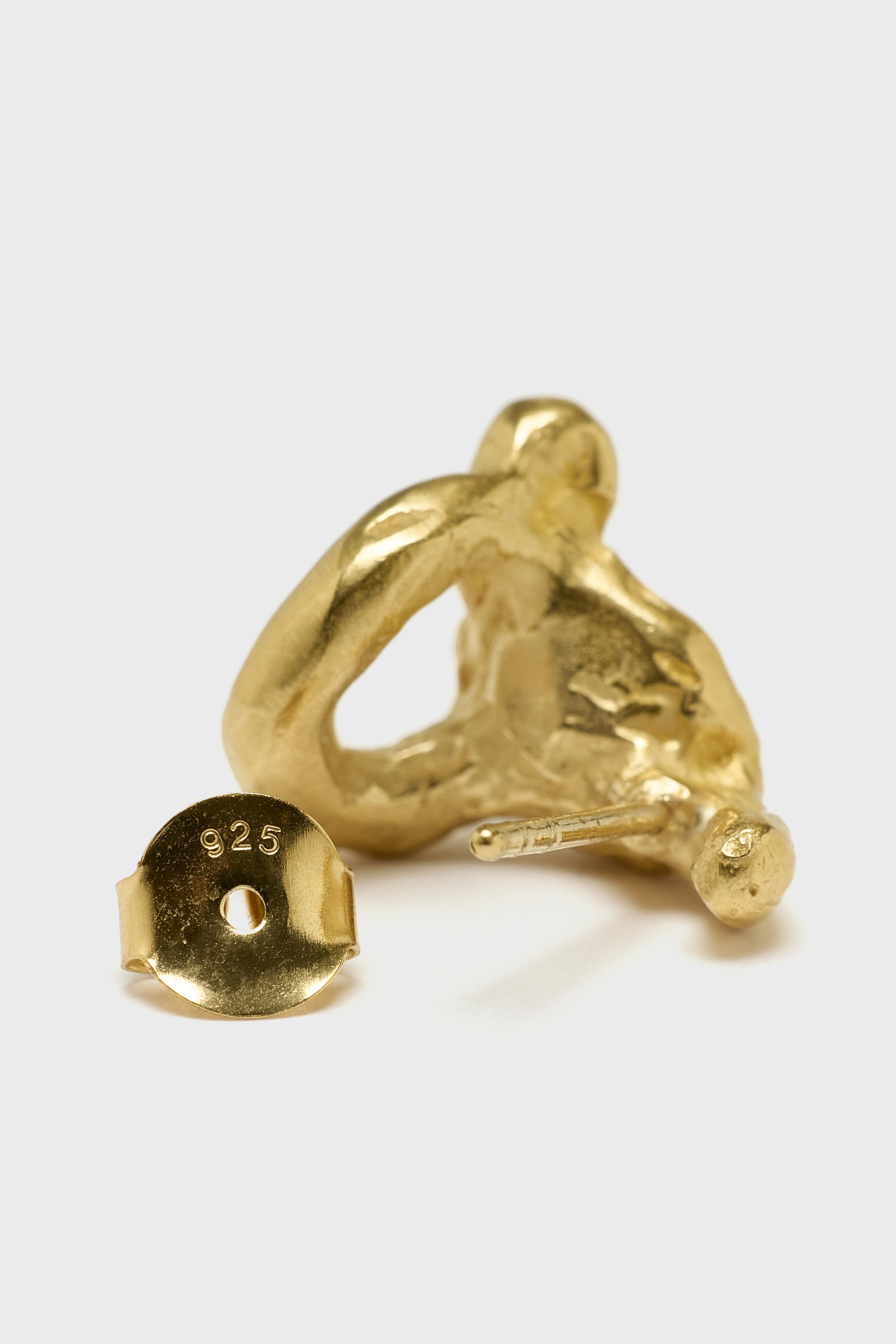 El Salto Yellow Stud Earring (251 / W / GOLD) - Image 5