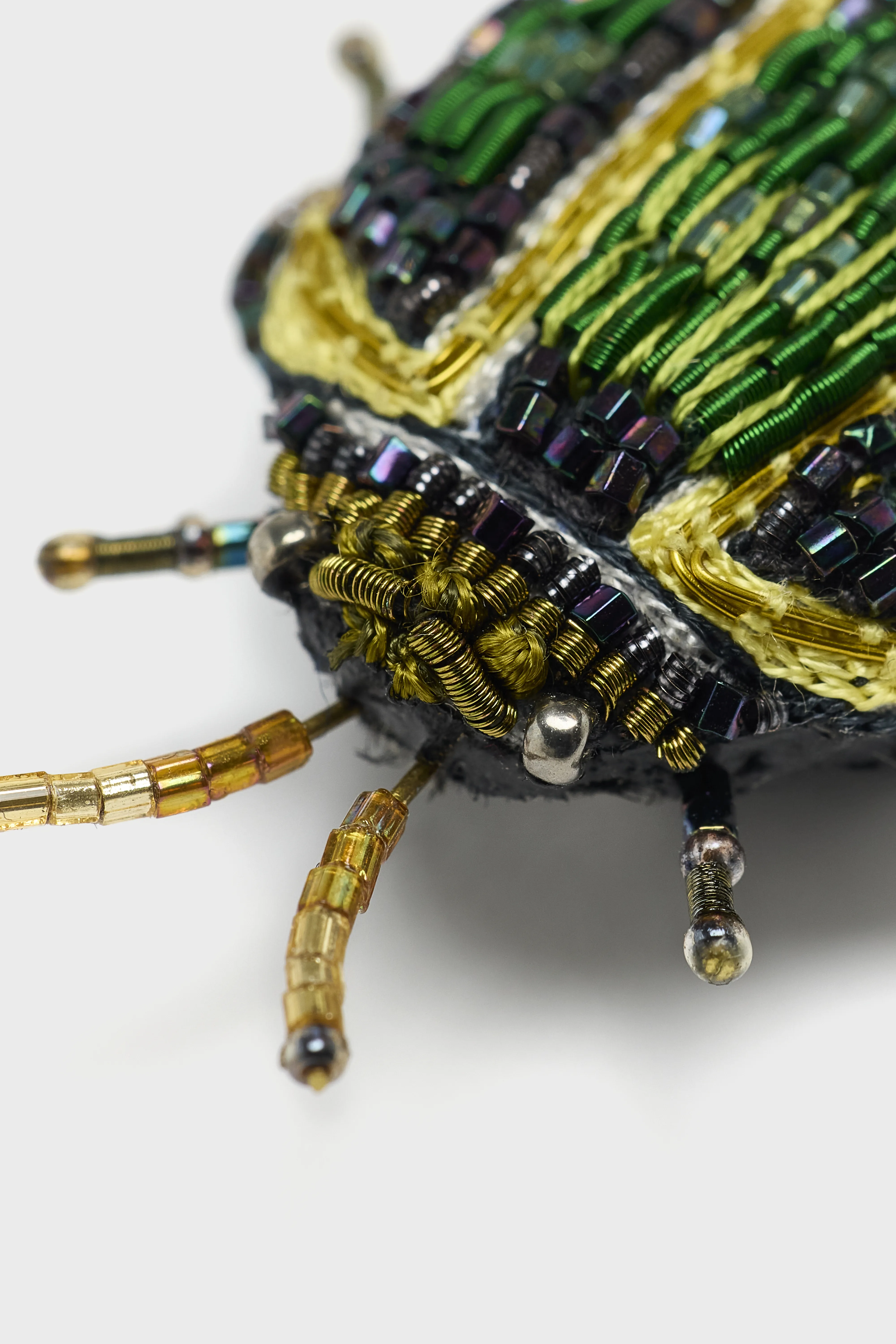 Tortoise Beetle Brooch Pin (252 / W / GREEN) - Image 4
