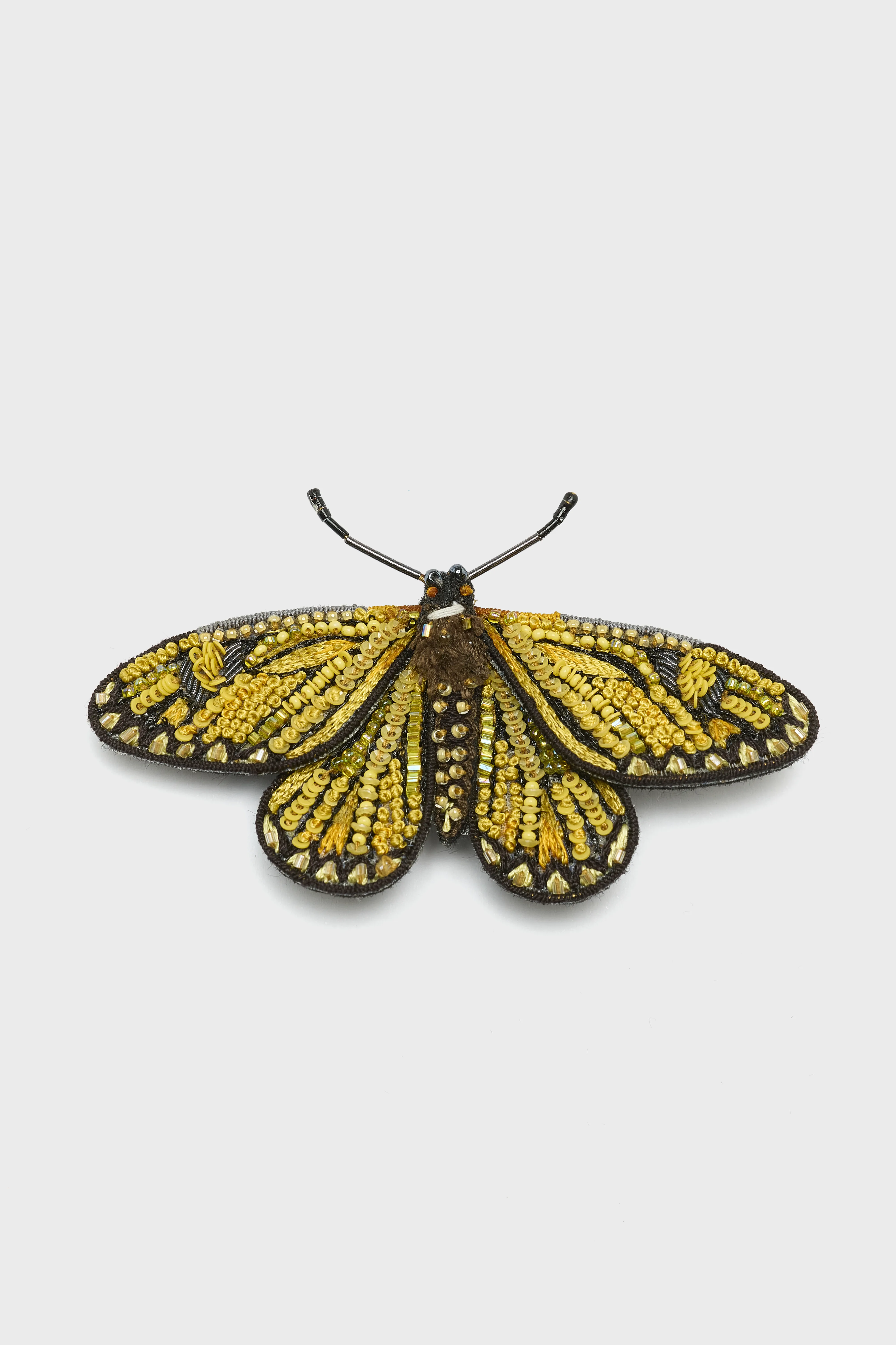 Yellow Coster Brooch (251 / W / YELLOW) - Image 3