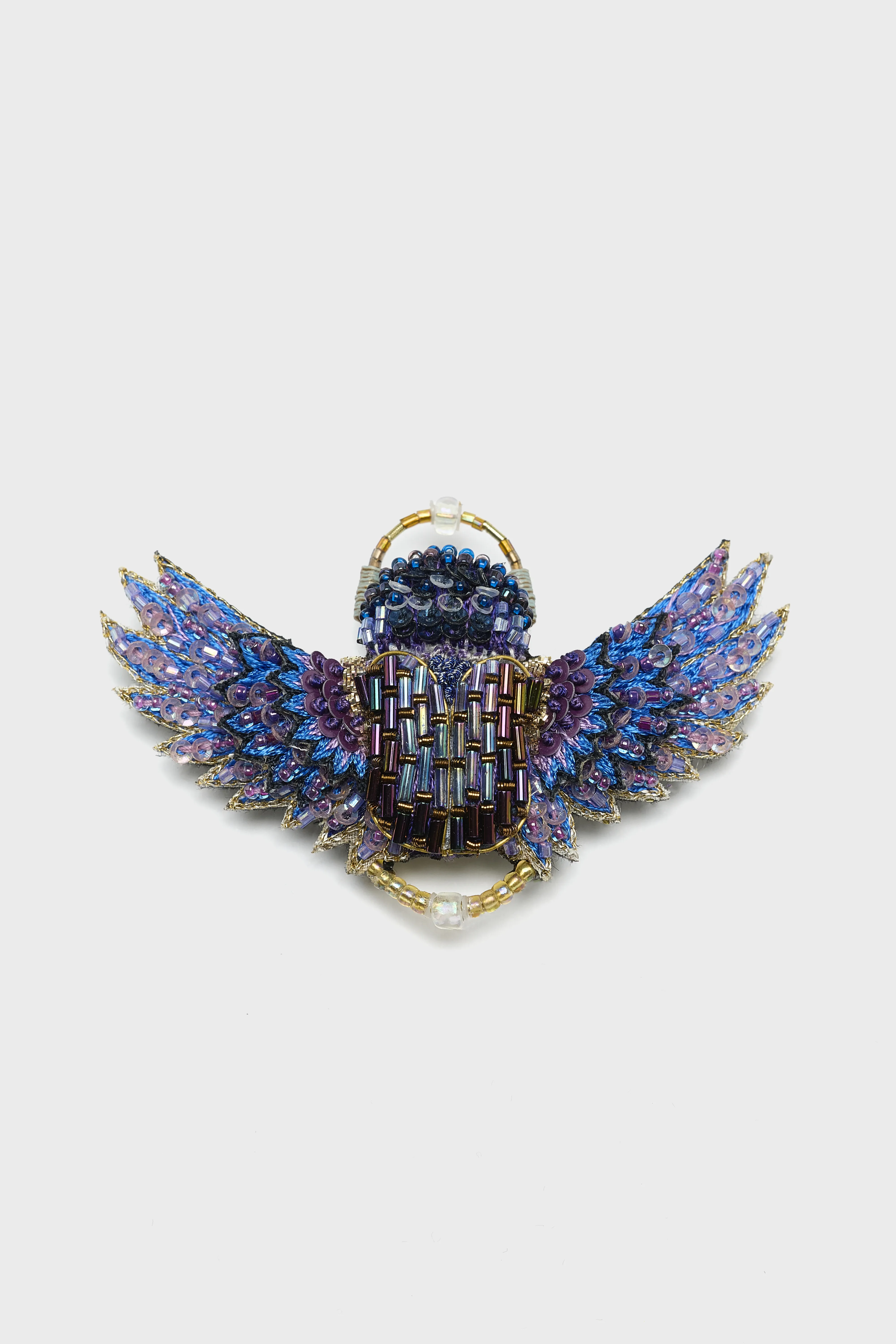 Regal Beetle Brooch (251 / W / BLUE) - Image 3