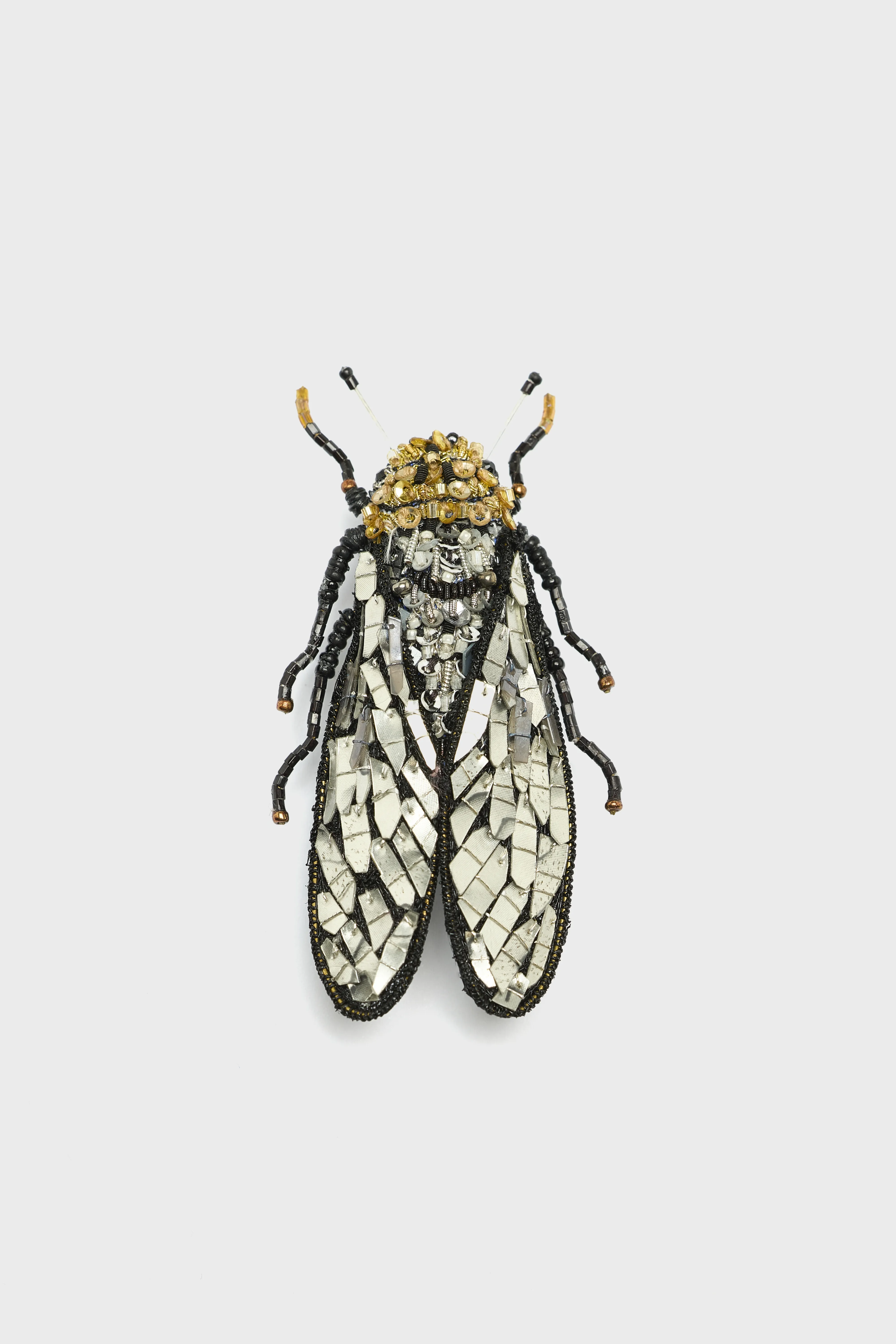 Walker's Cicada Brooch (251 / W / GREY) - Image 3