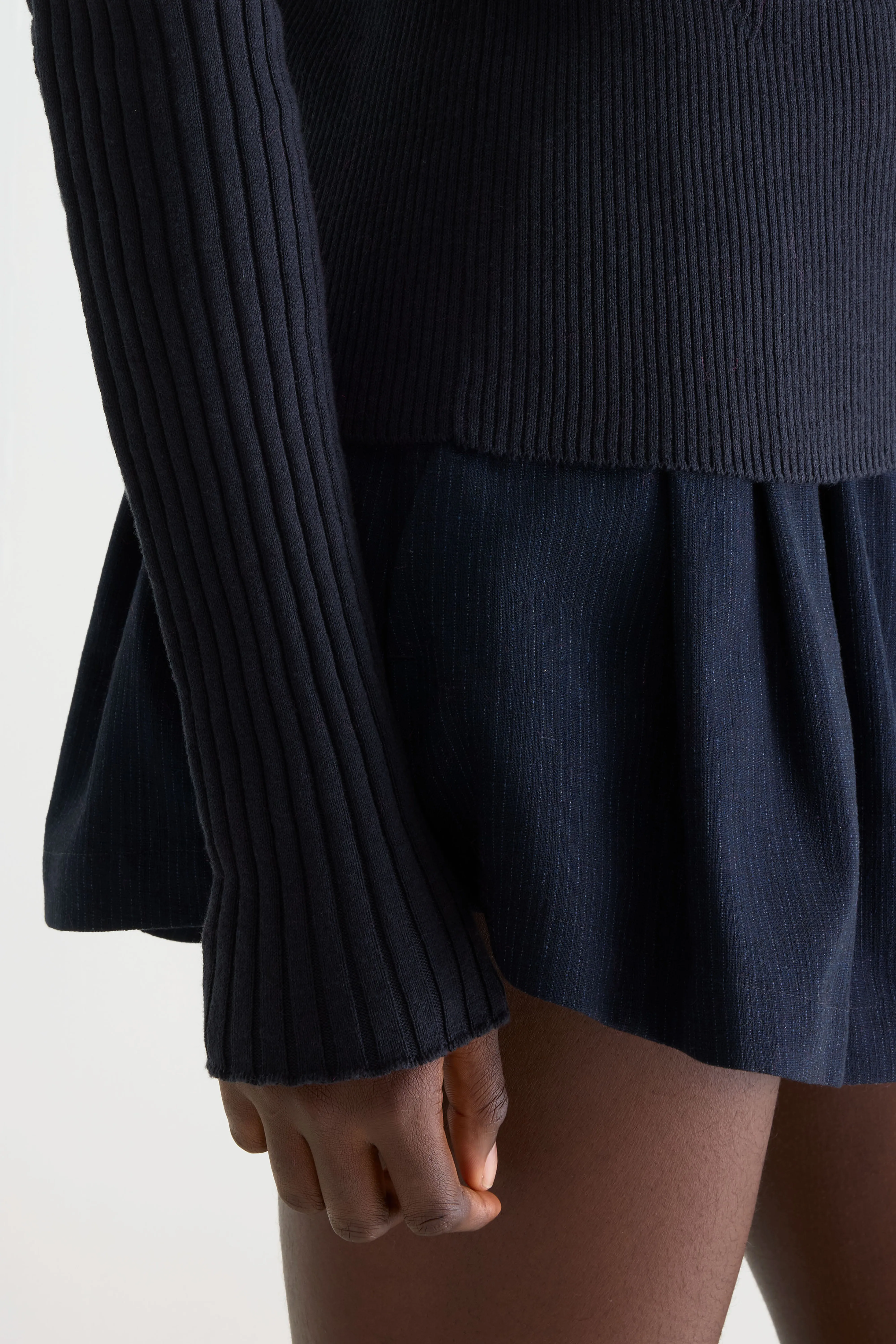 Aduard slim sweater (261 / W / NAVY) - Image 6