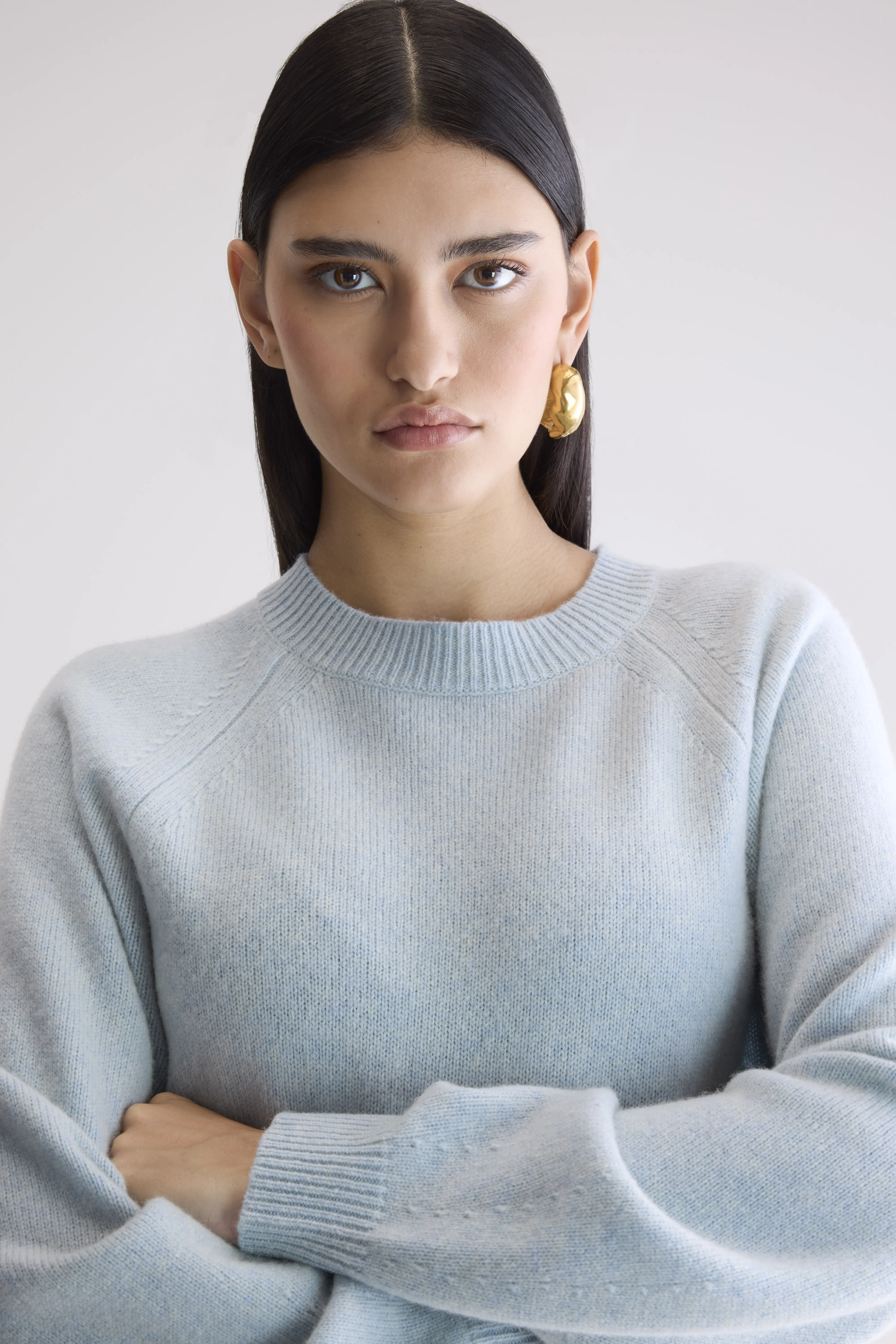 Ameka Crewneck Sweater (252 / W / ICE CUBE) - Image 5