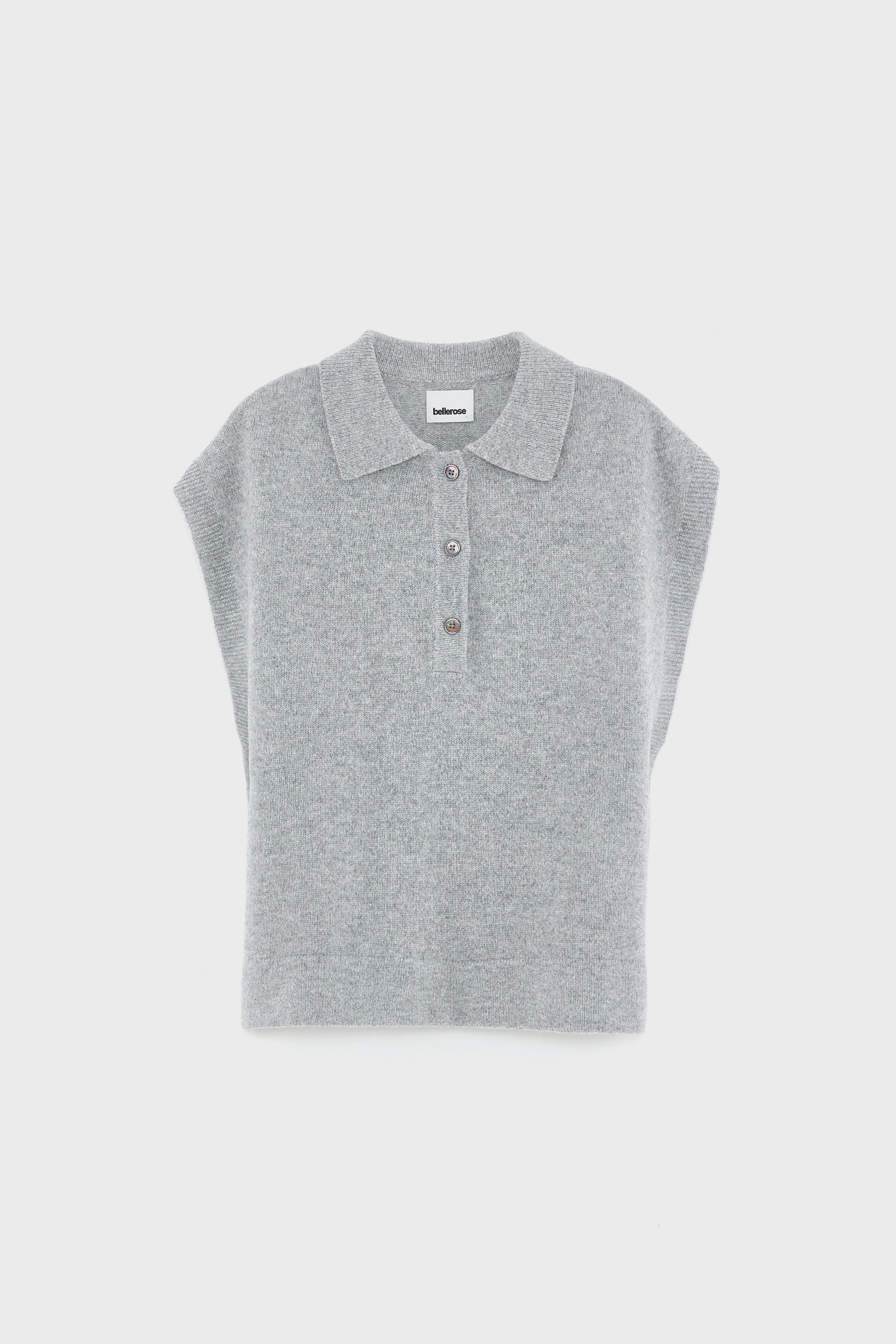 Ameson sleeveless sweater (252 / W / H. GREY) - Image 7