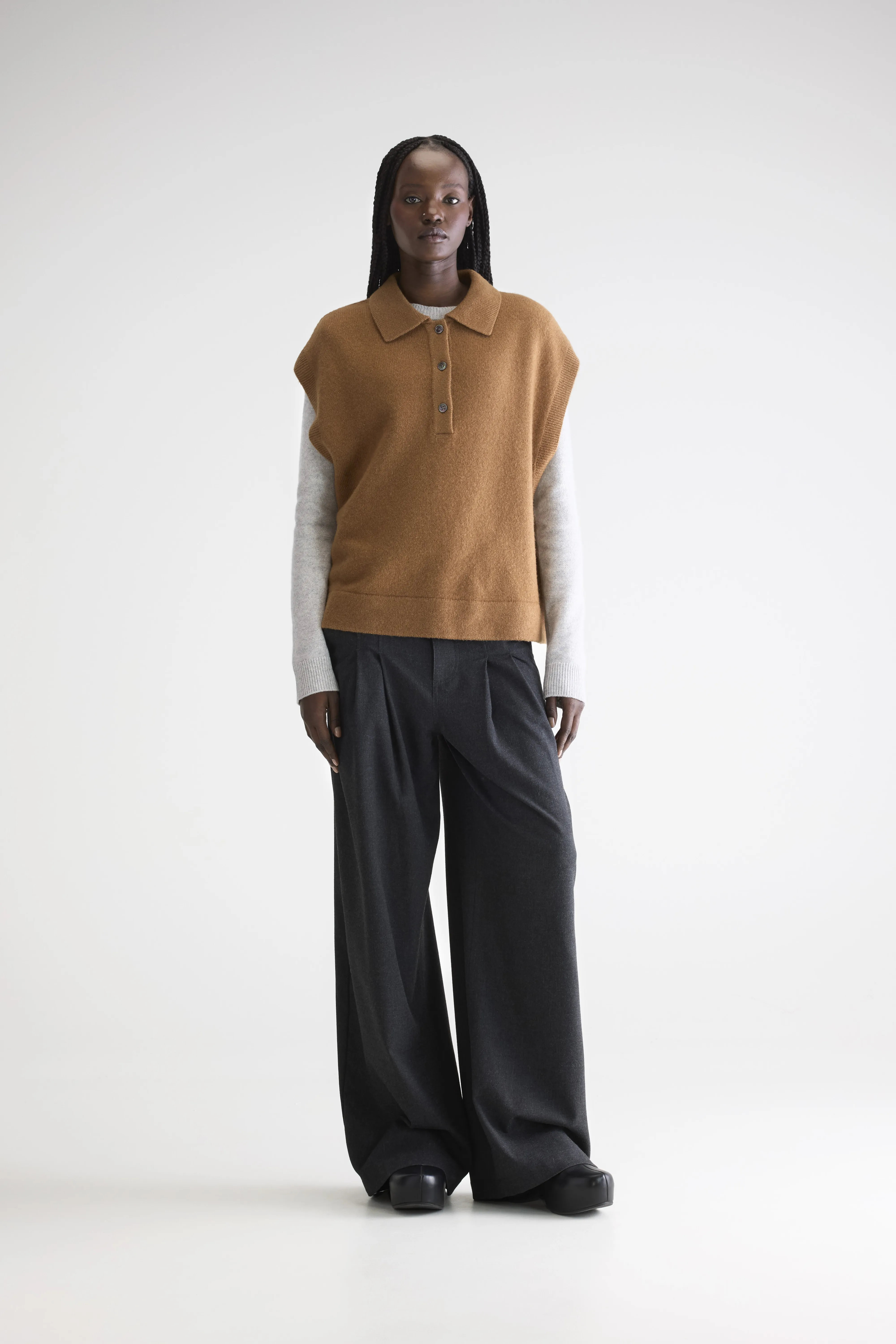 Ameson sleeveless sweater (252 / W / MONK) - Image 3