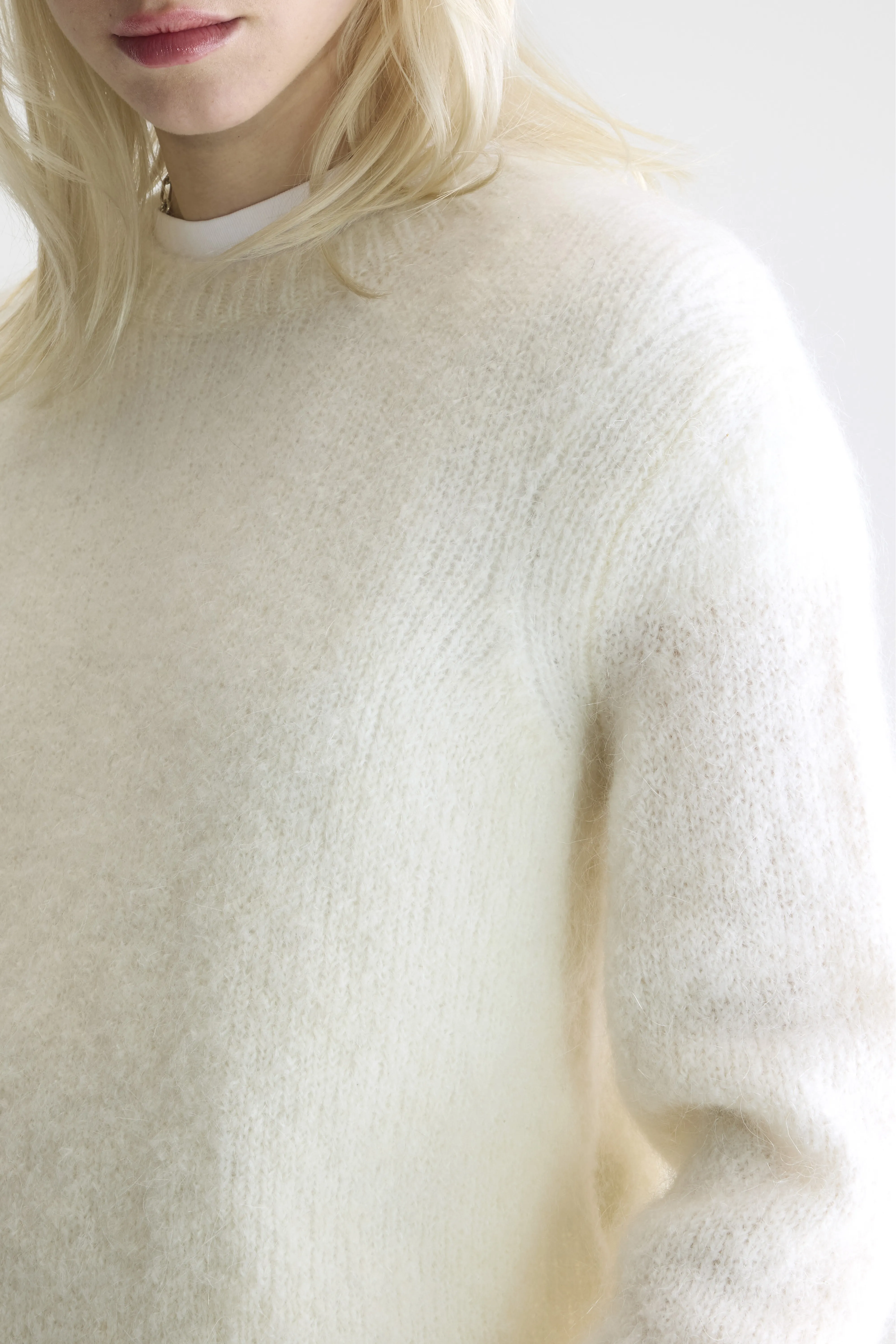 Anco crewneck sweater (252 / W / ECRU) - Image 5