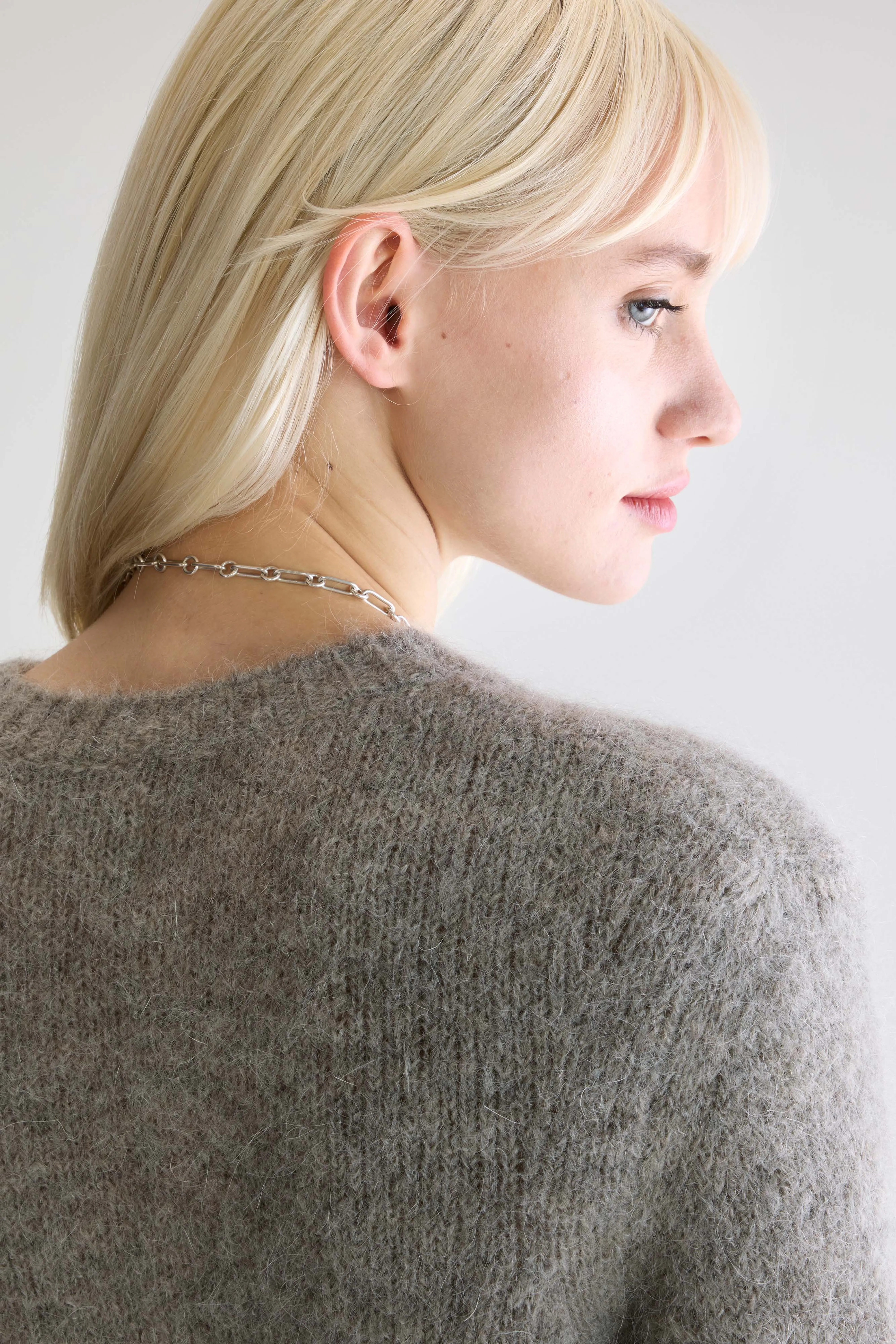 Anco crewneck sweater (252 / W / H. GREY) - Image 5