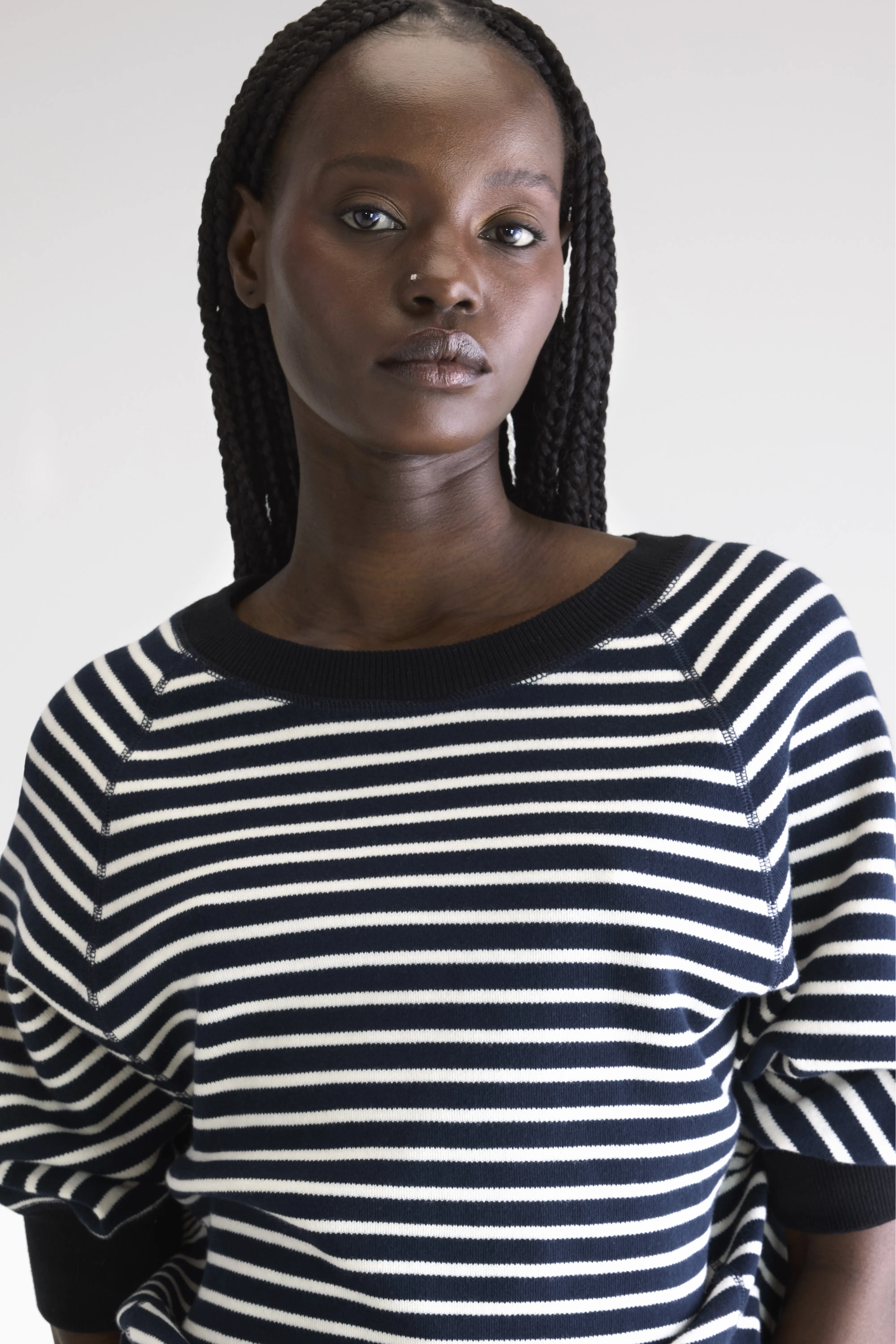 Anglet crewneck sweater (252 / W / STRIPE B) - Image 5