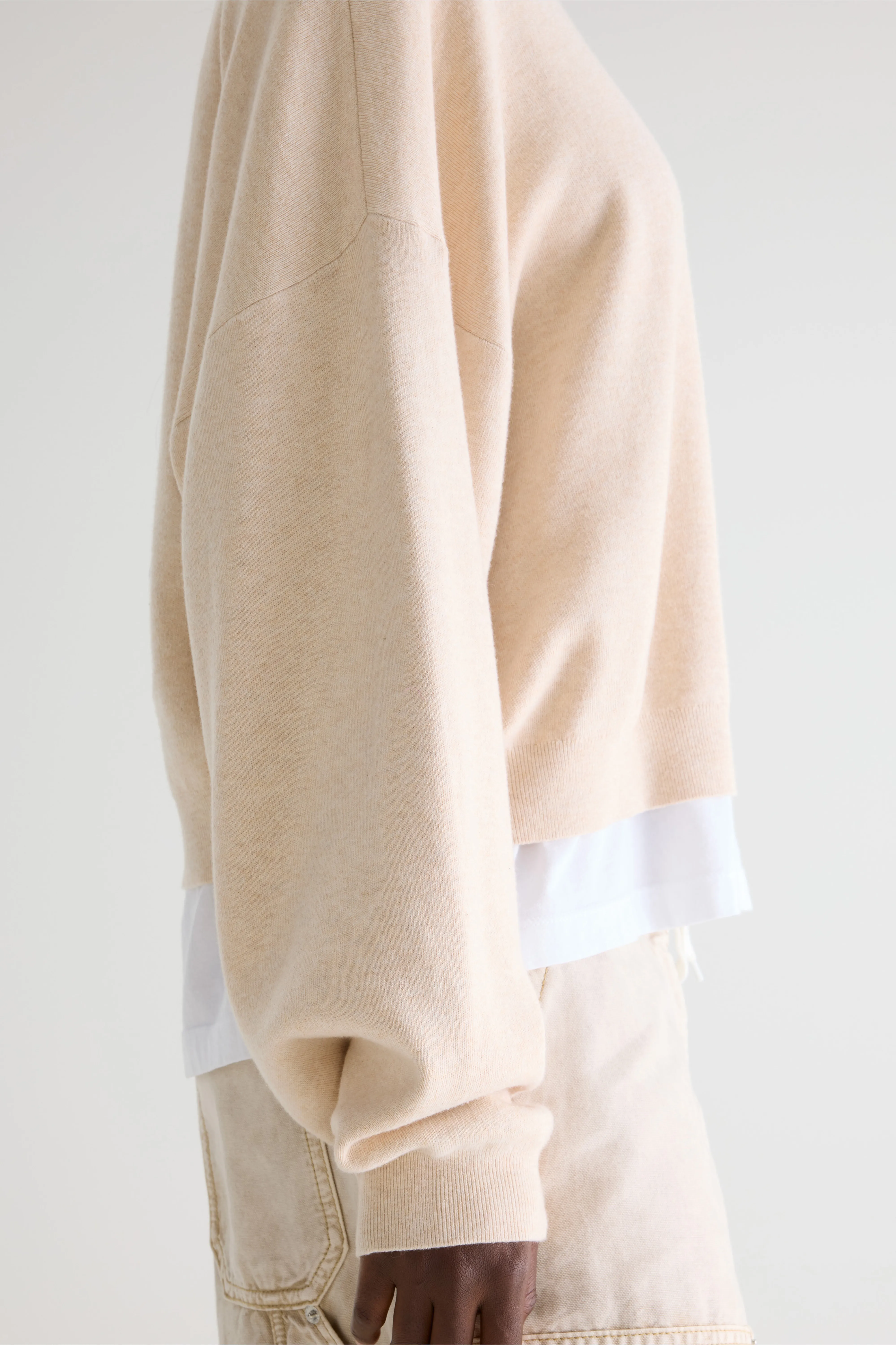 Angum relaxed sweater (261 / W / OATMEAL) - Image 6