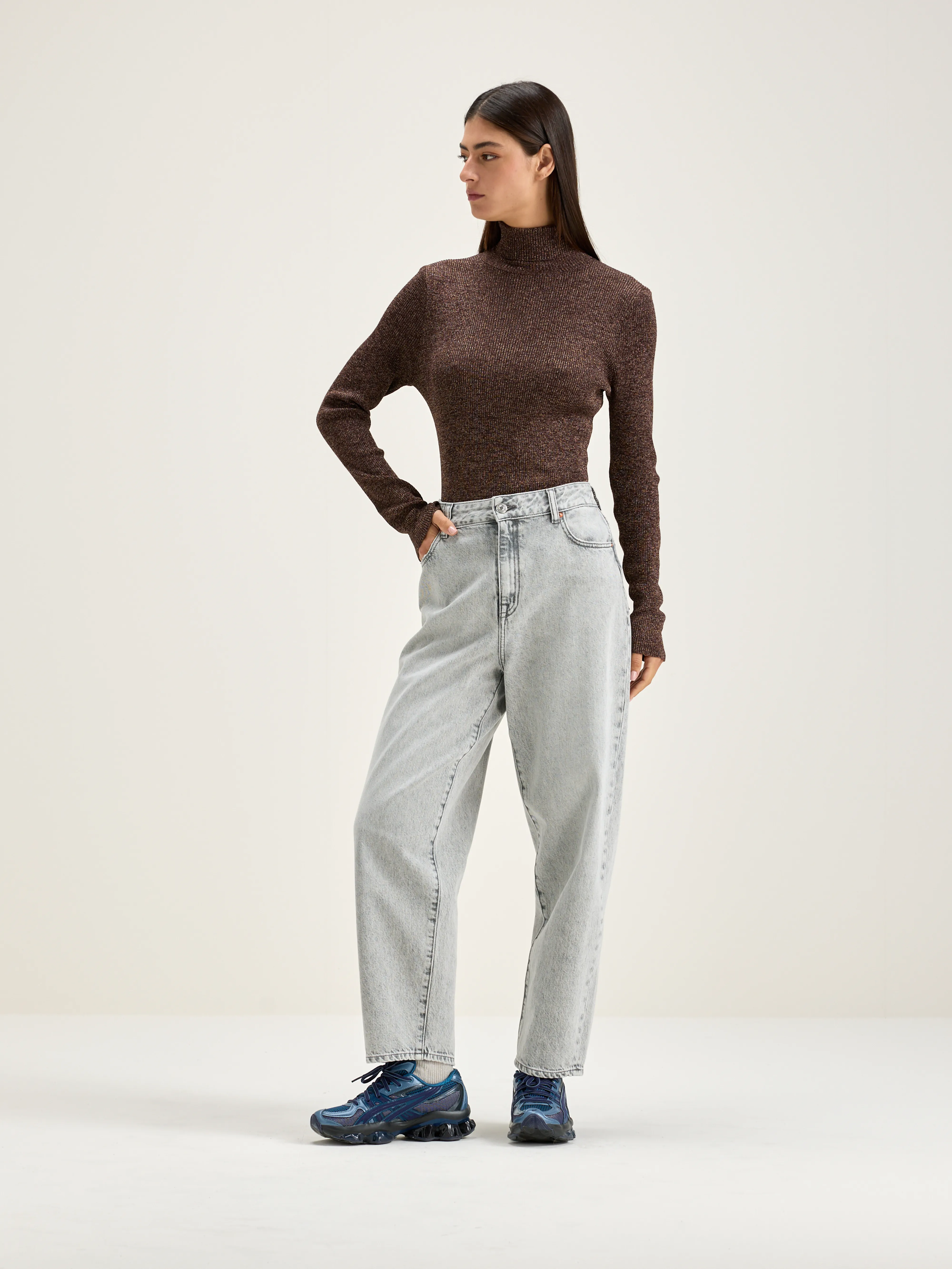 Anoit turtleneck sweater (242 / W / CHESTNUT) - Image 3