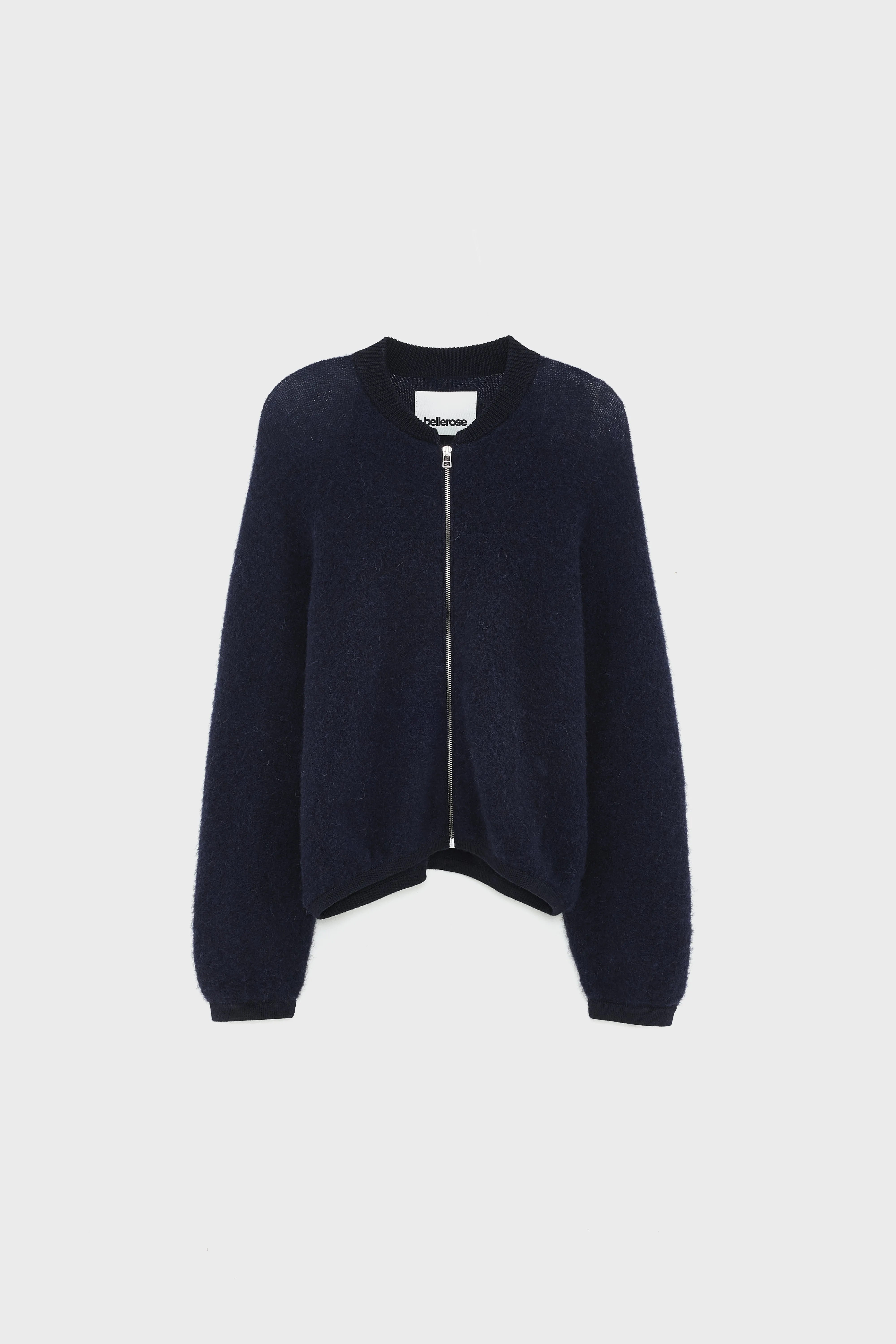 Asedi zip-up cardigan (252 / W / NAVY) - Image 7