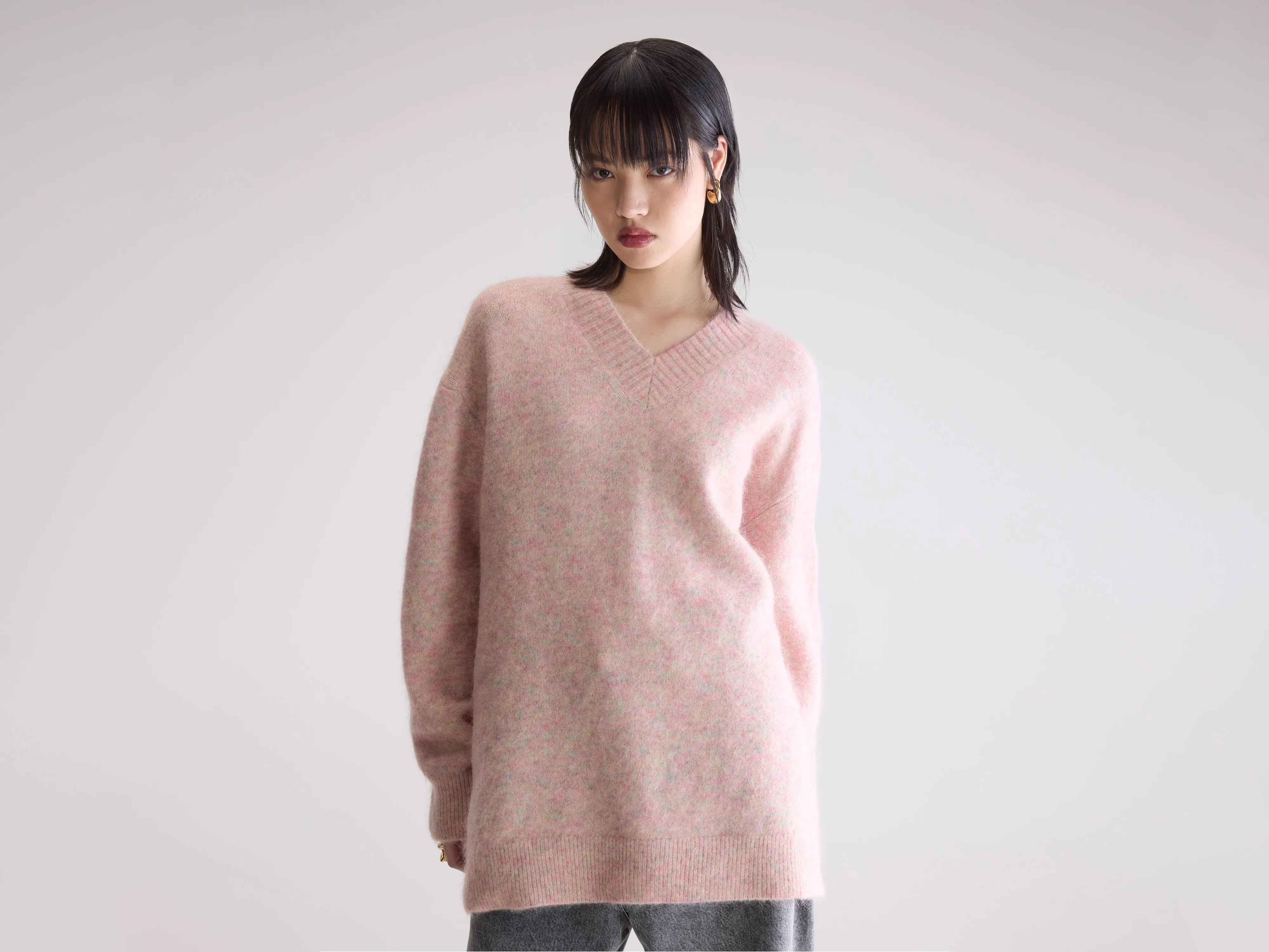 Auris Long Sweater (252 / W / COMBO A)