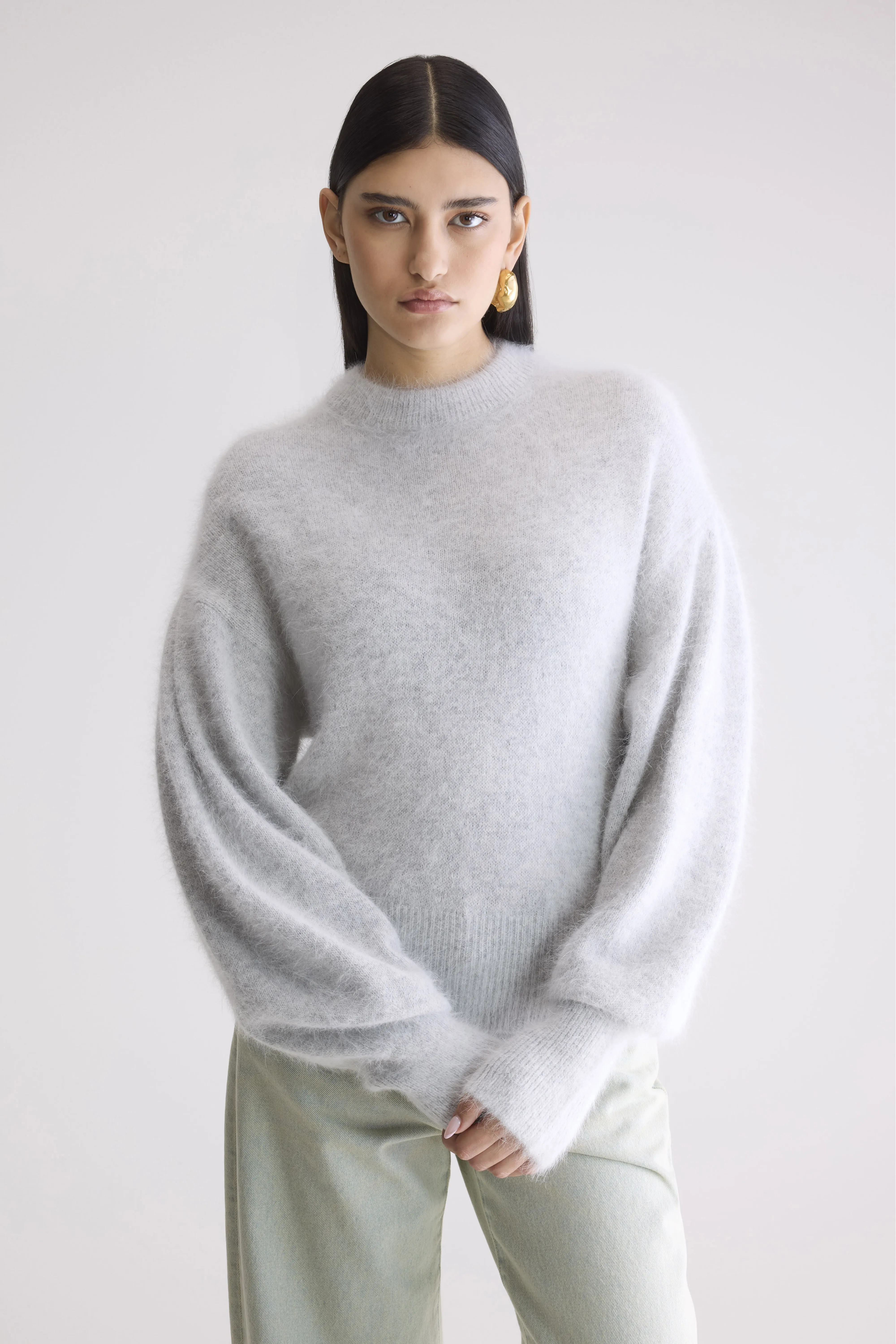 Dateka Fluffy Sweater (252 / W / BIRCH) - Image 2