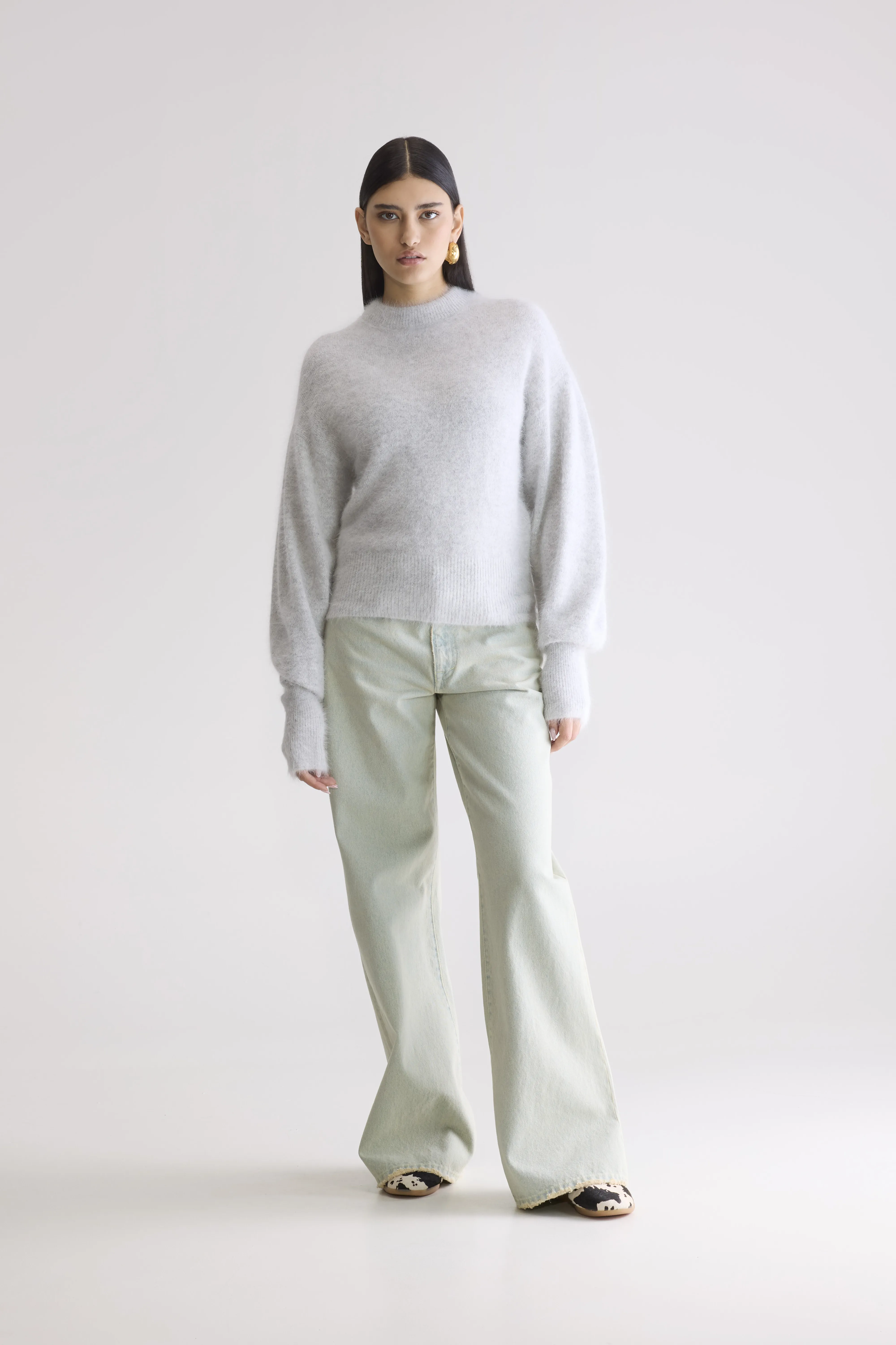 Dateka Fluffy Sweater (252 / W / BIRCH) - Image 3