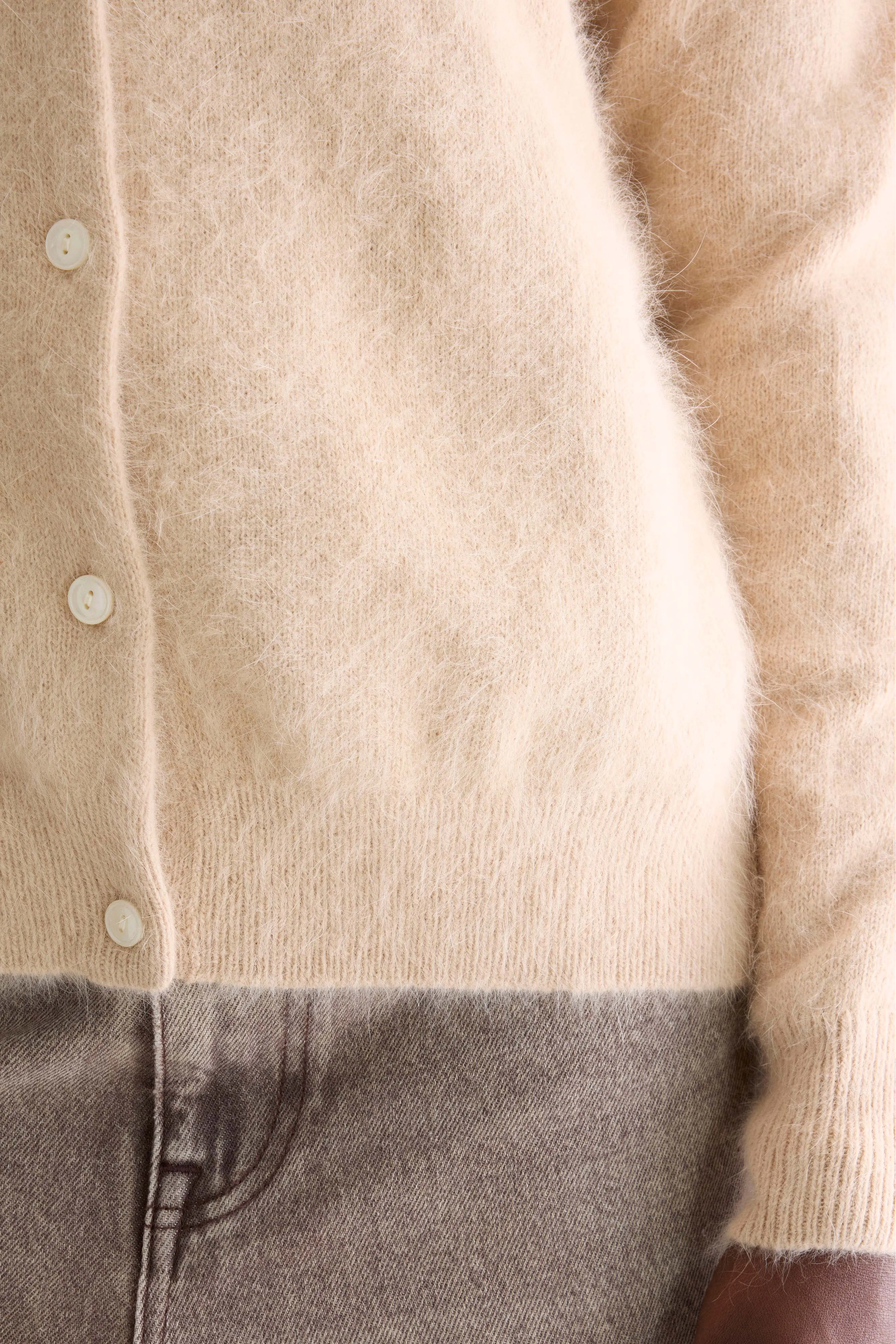Dathan angora-blend cardigan (252 / W / IVORY) - Image 6