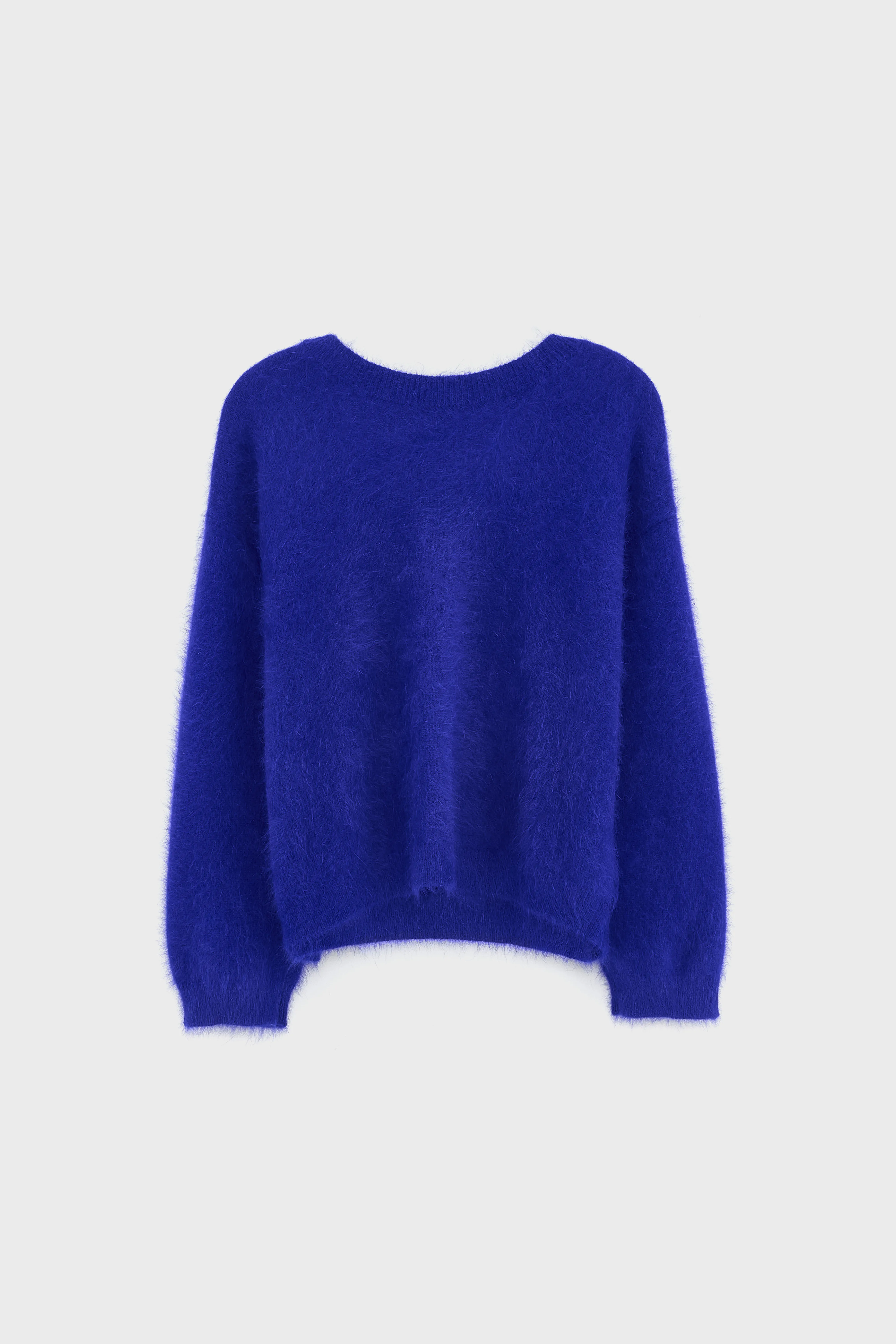 Dathe angora-blend sweater (252 / W / DELPHINIUM) - Image 7