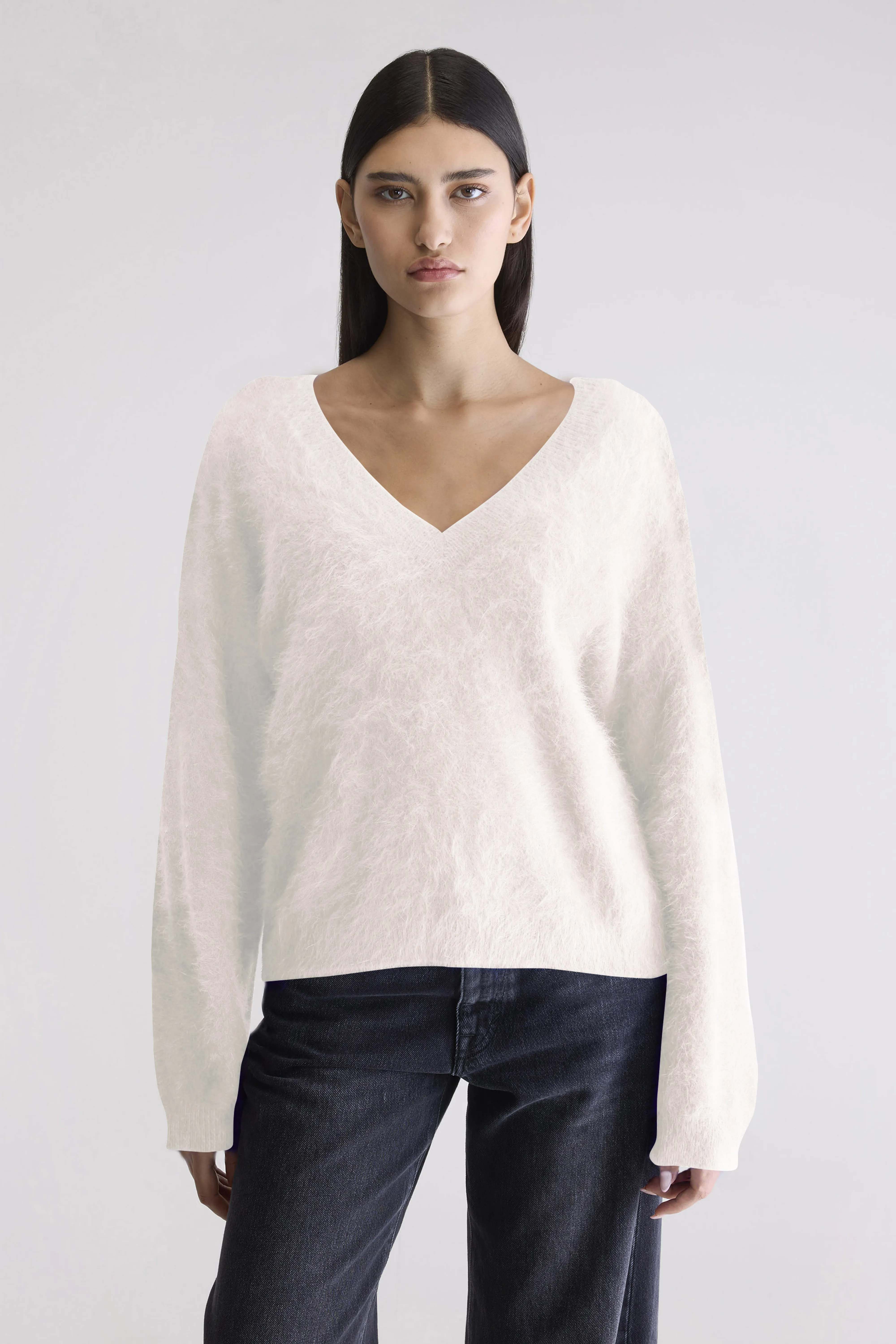 Dathe angora-blend sweater (252 / W / PARCHEMIN) - Image 2