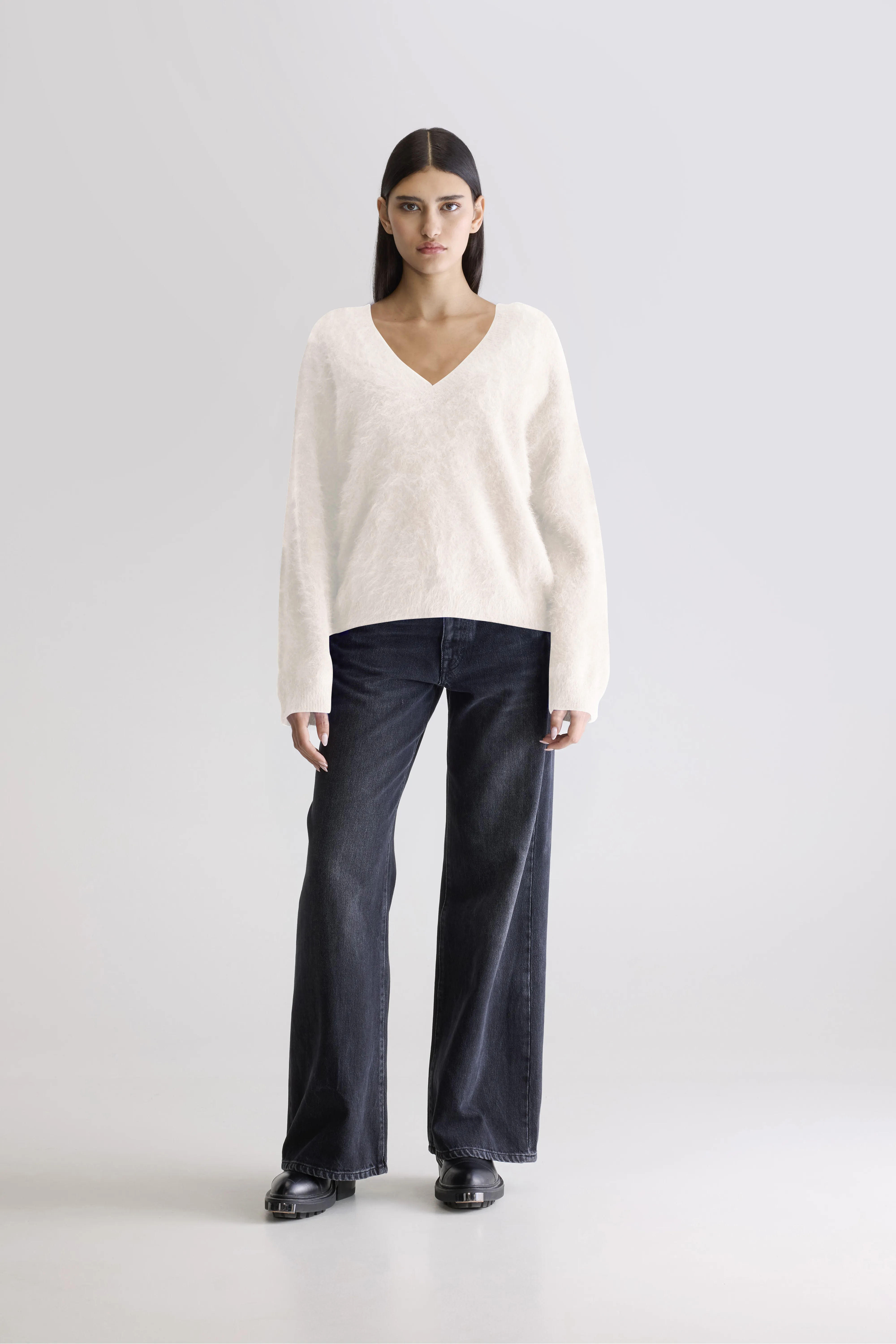 Dathe angora-blend sweater (252 / W / PARCHEMIN) - Image 3
