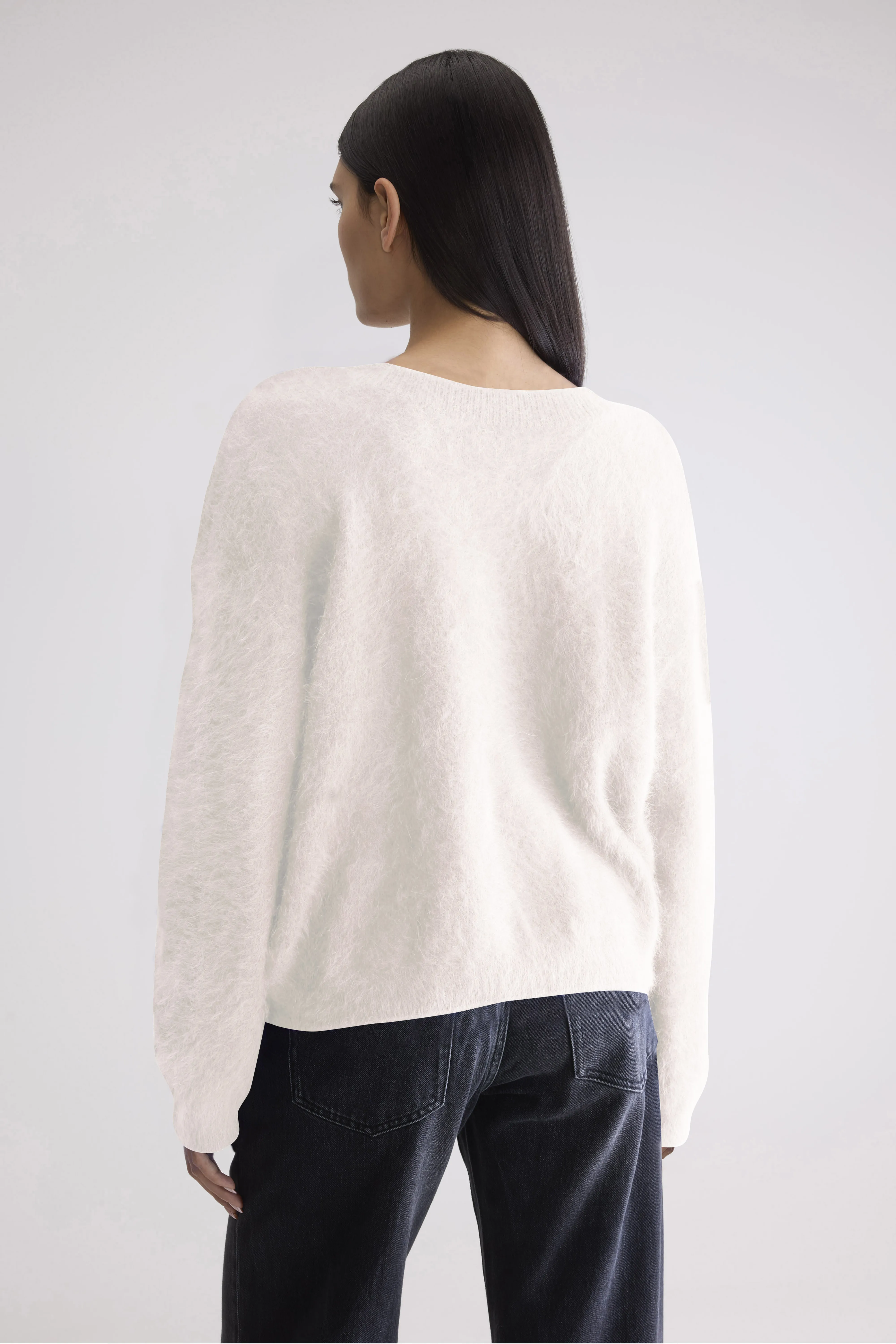 Dathe angora-blend sweater (252 / W / PARCHEMIN) - Image 4